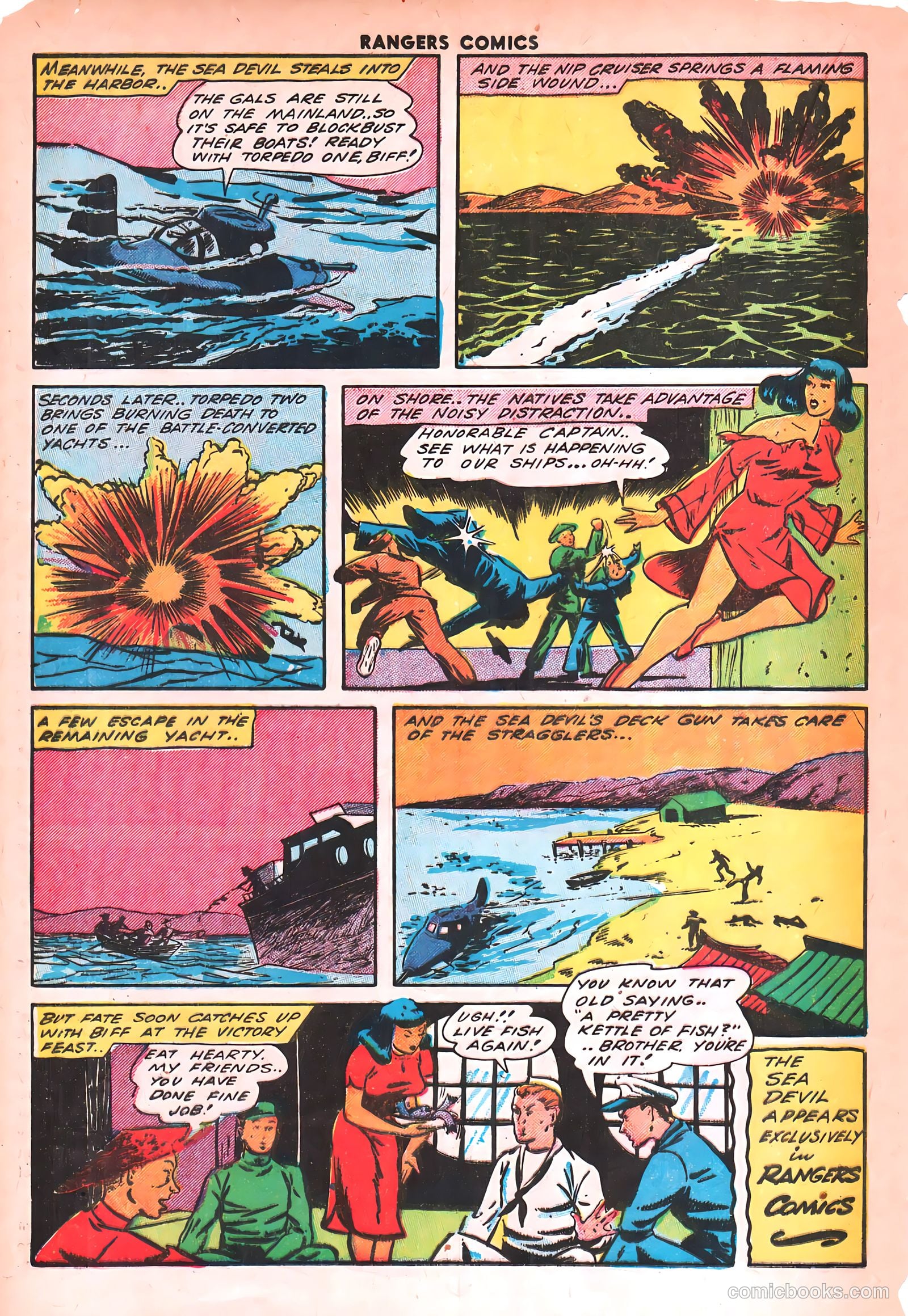 Rangers Comics #18 (1944) — page 32 of 52
