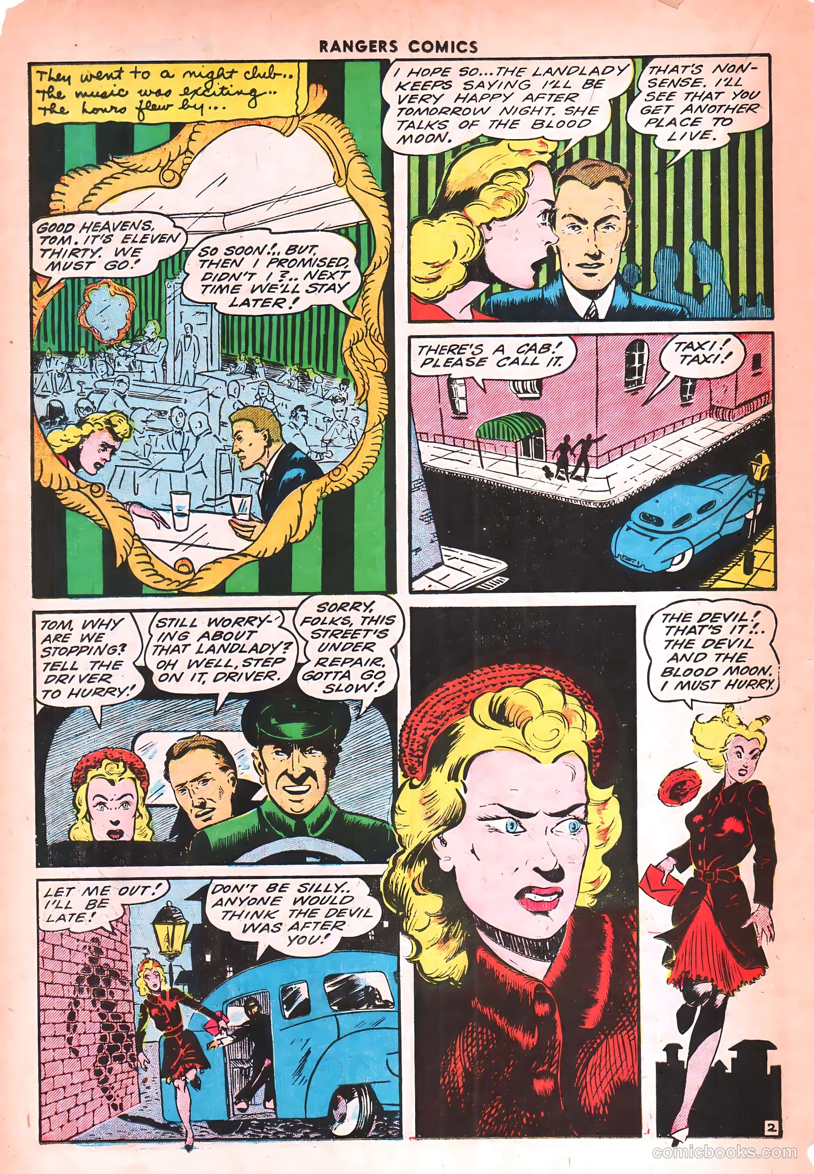 Rangers Comics #18 (1944) — page 36 of 52