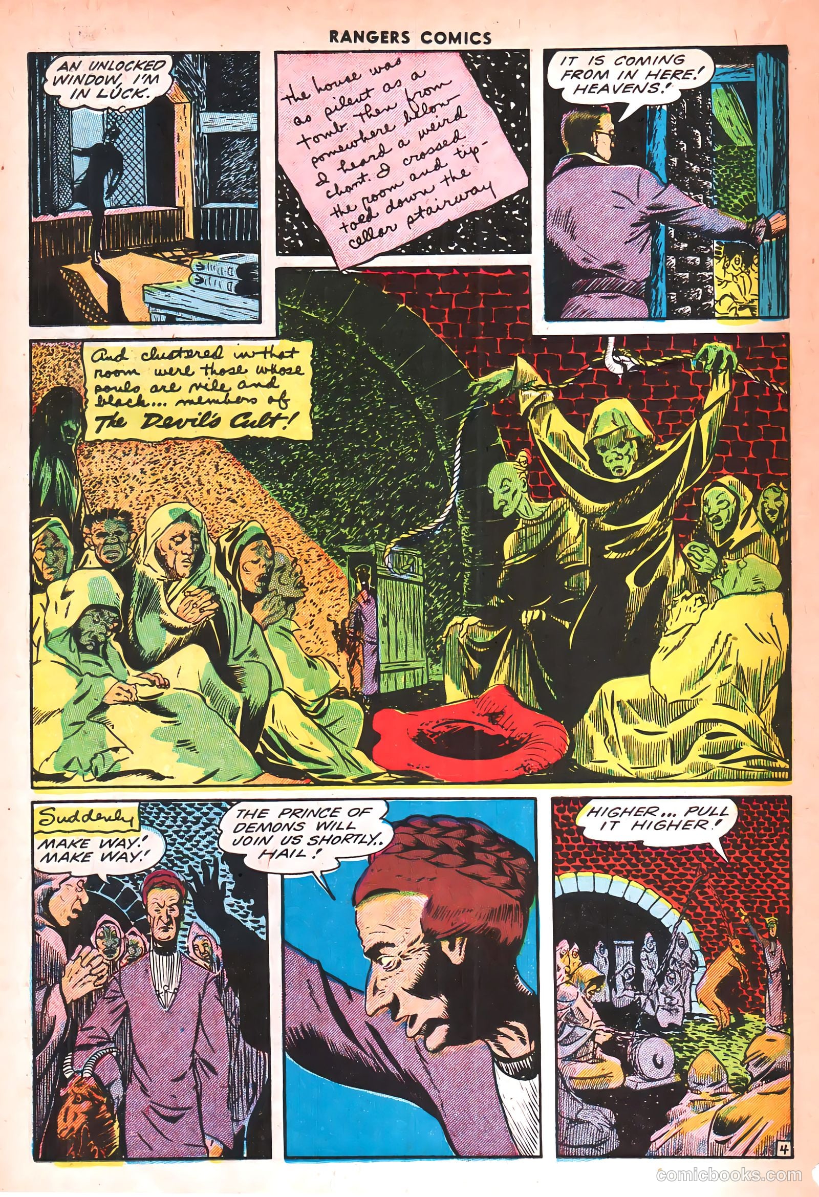 Rangers Comics #18 (1944) — page 38 of 52