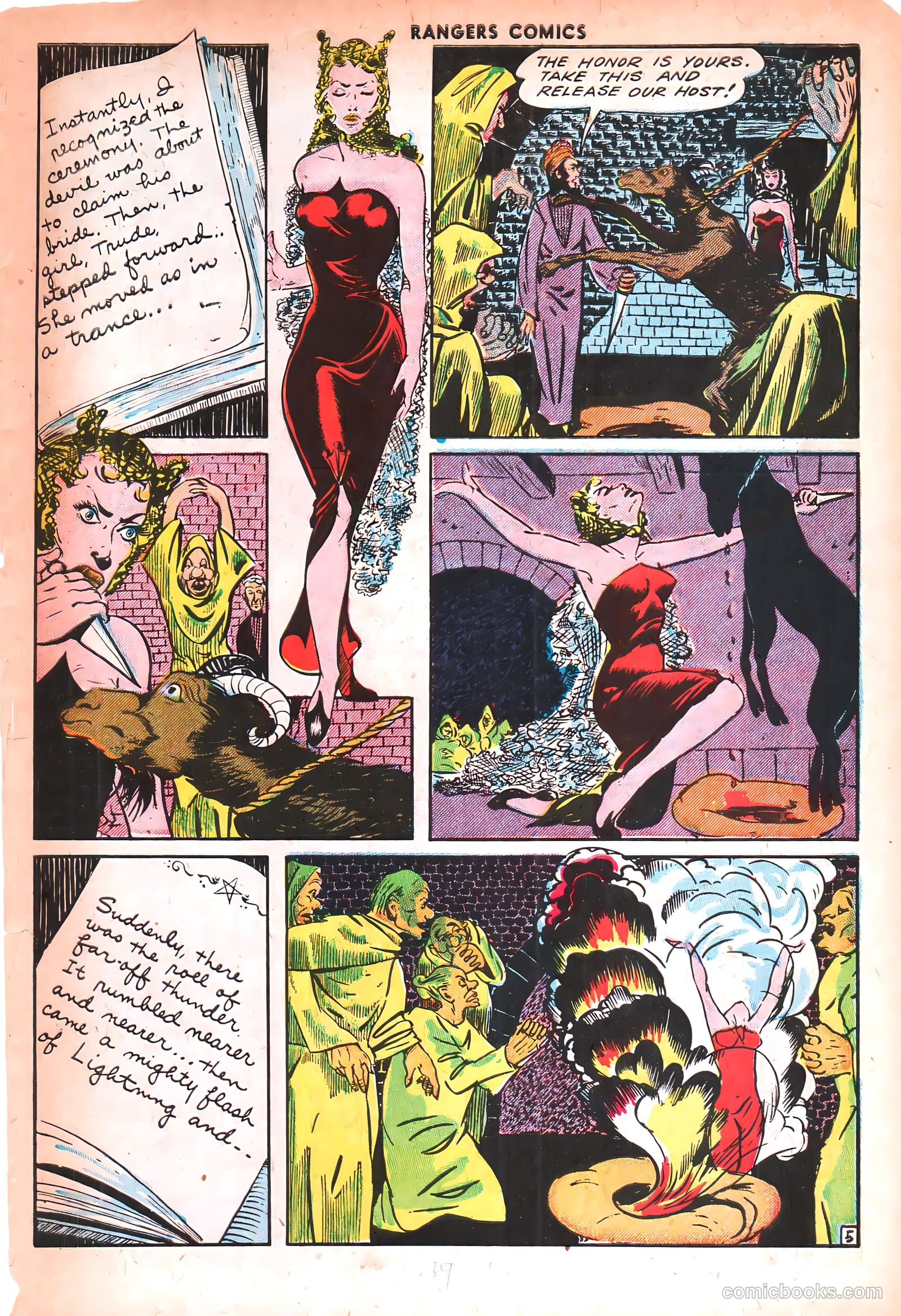 Rangers Comics #18 (1944) — page 39 of 52