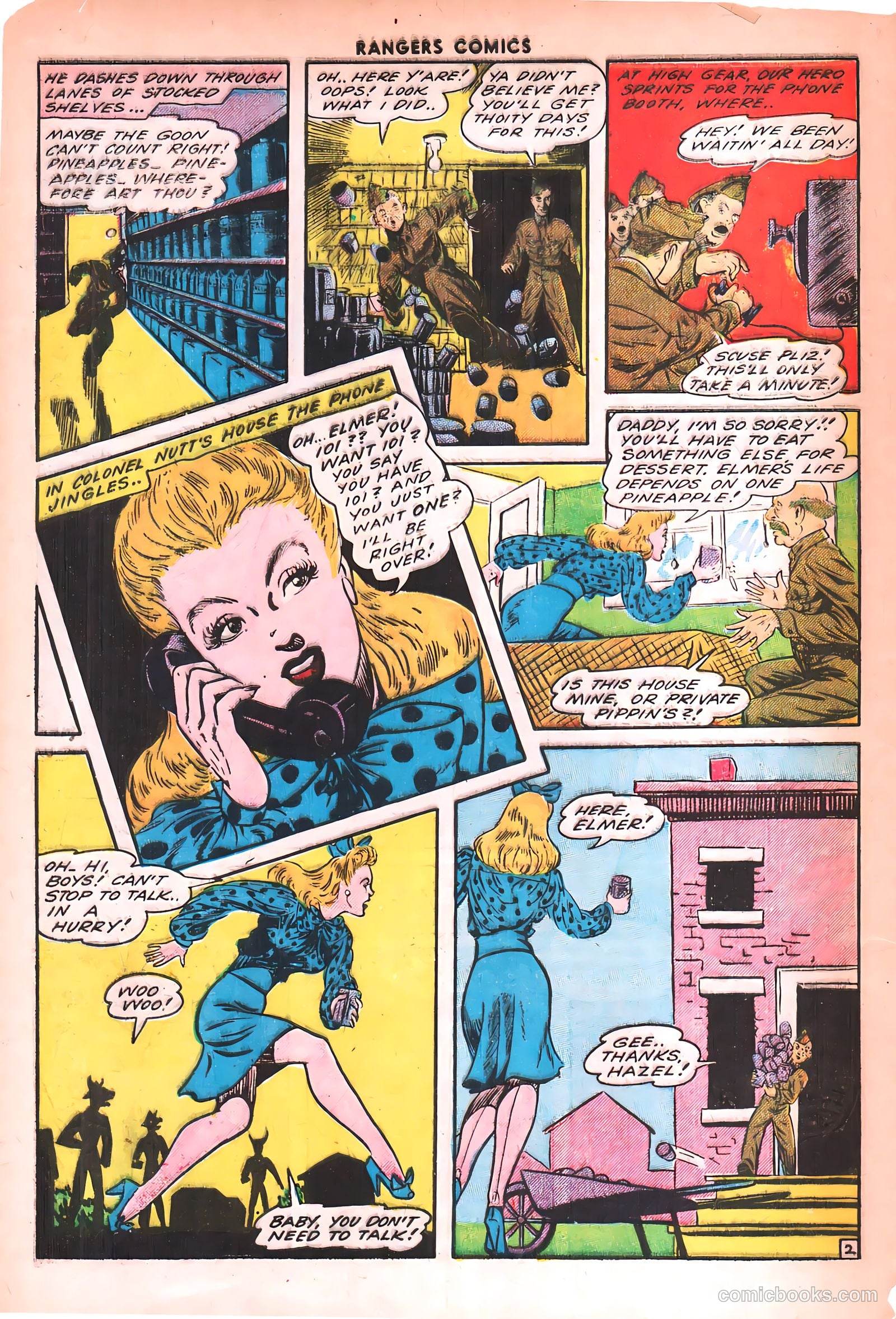 Rangers Comics #18 (1944) — page 42 of 52