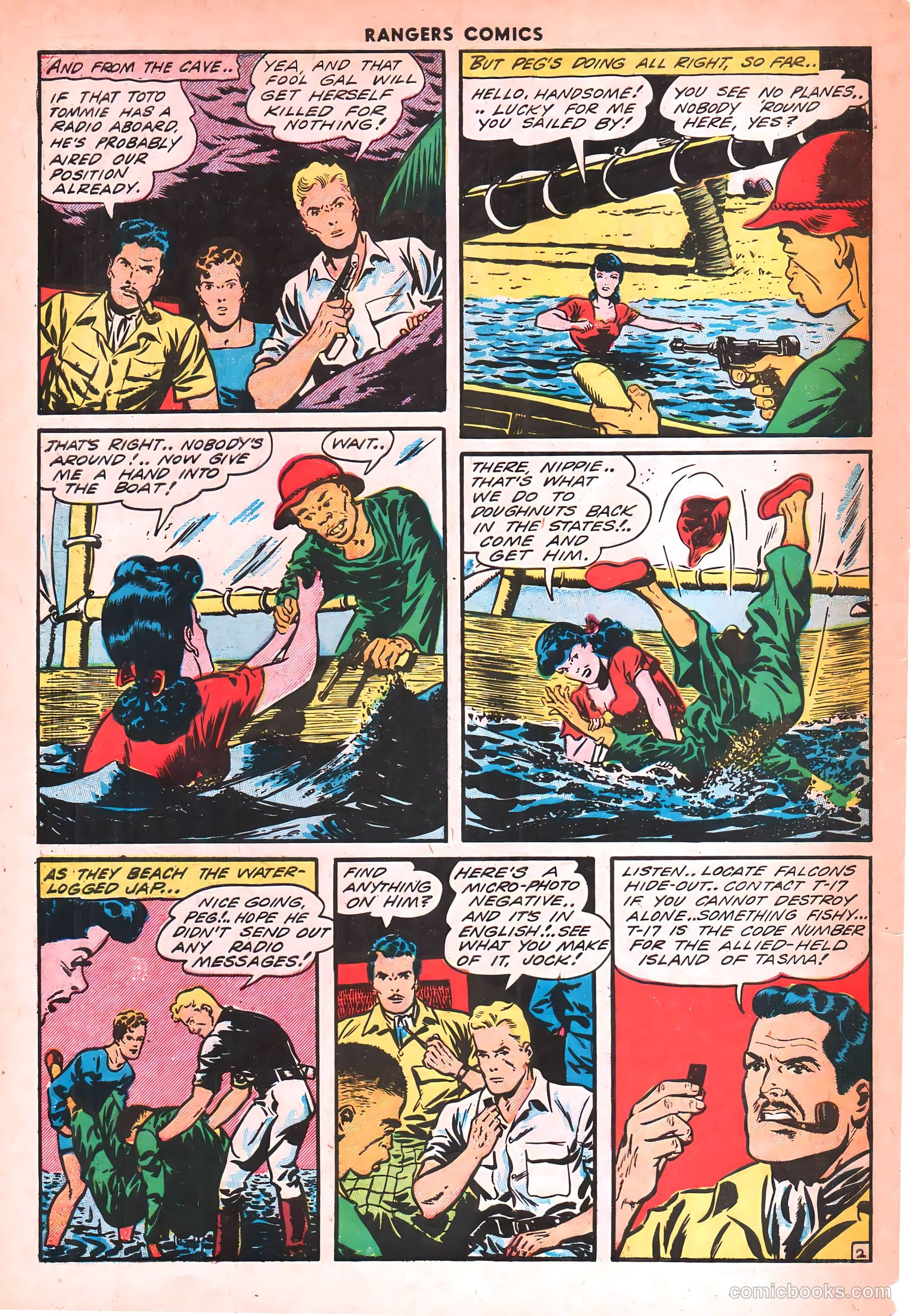 Rangers Comics #18 (1944) — page 46 of 52