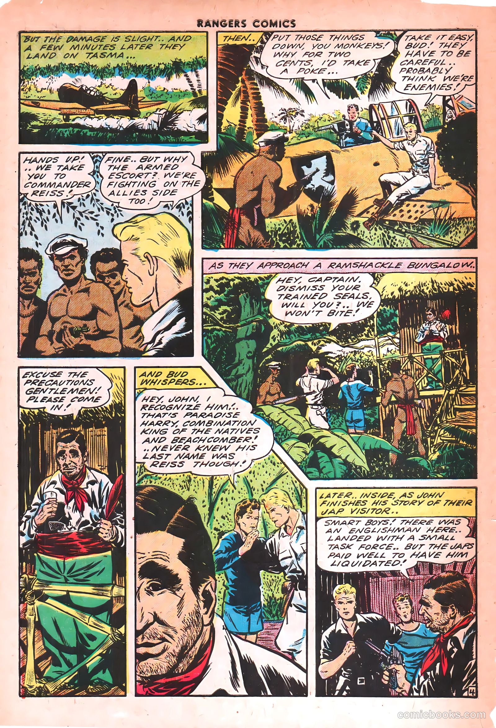 Rangers Comics #18 (1944) — page 48 of 52