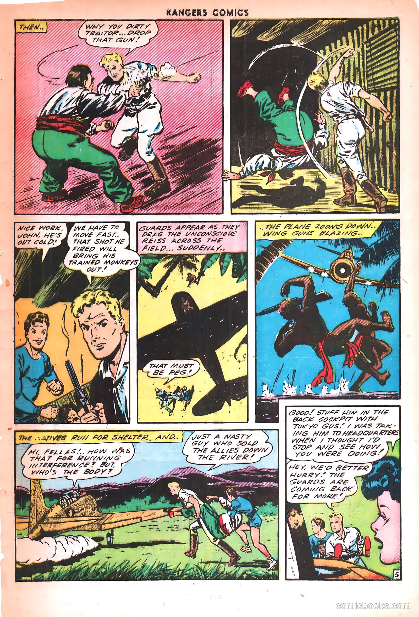 Rangers Comics #18 (1944) — page 49 of 52