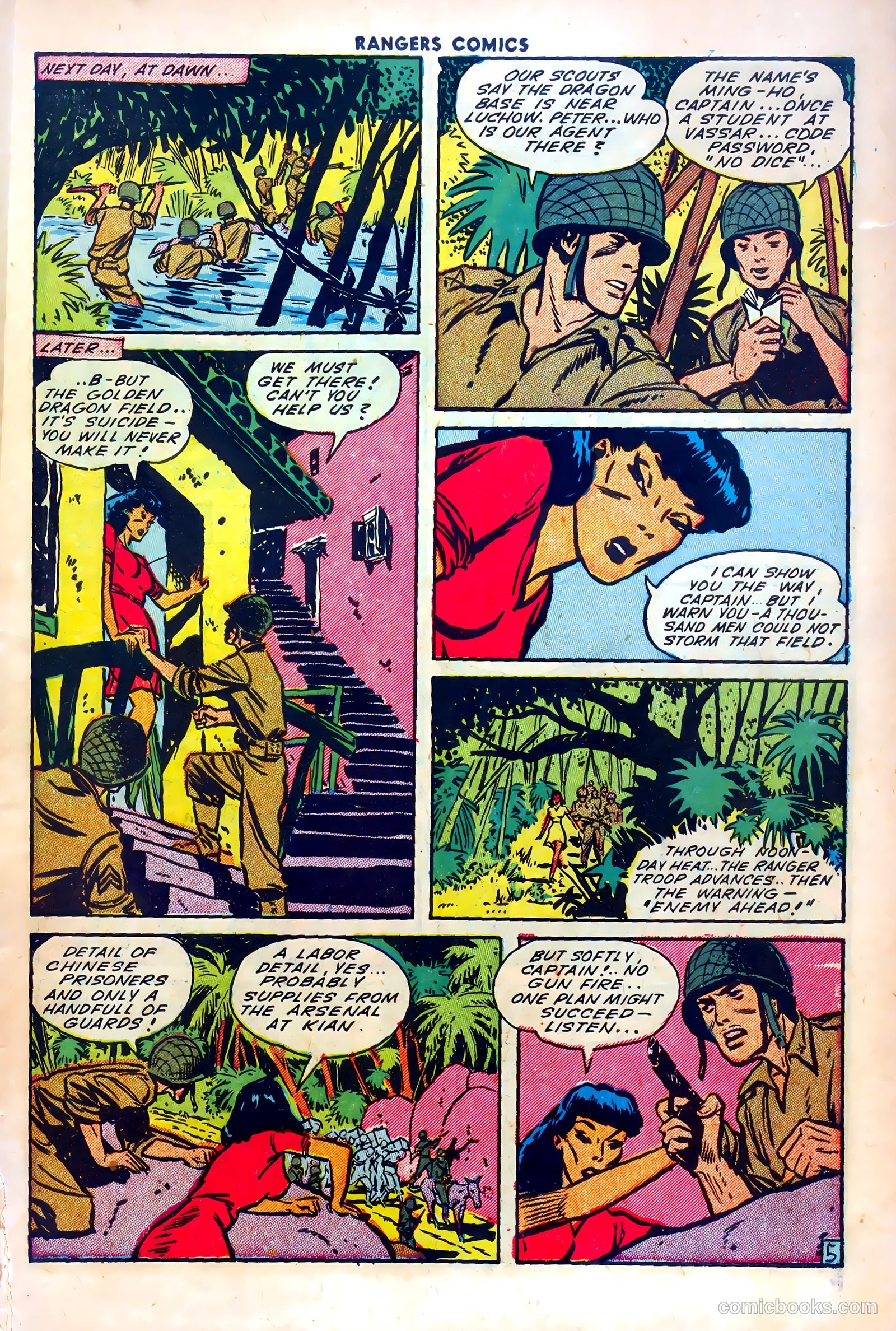 Rangers Comics #19 (1952) — page 7 of 52