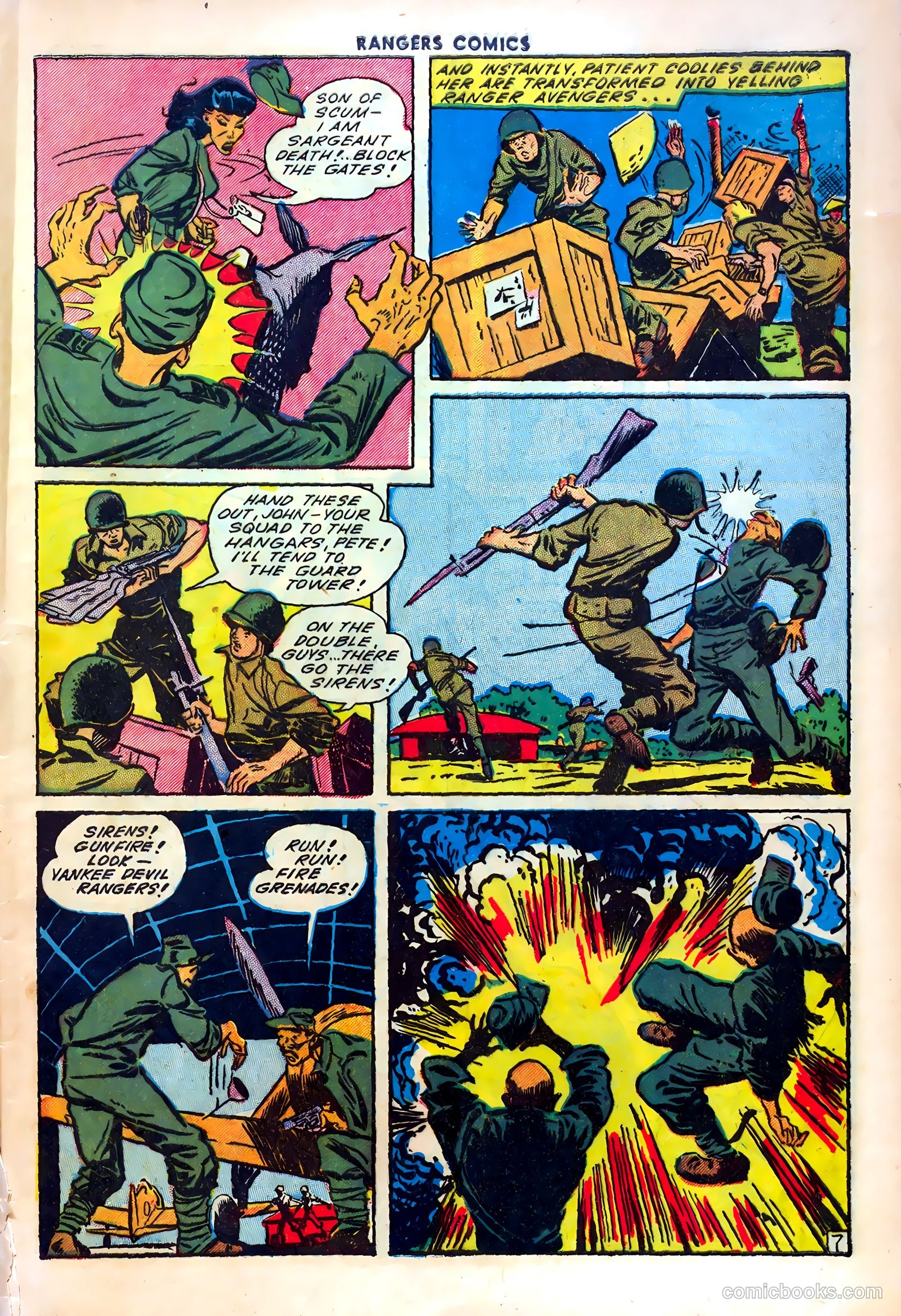 Rangers Comics #19 (1952) — page 9 of 52
