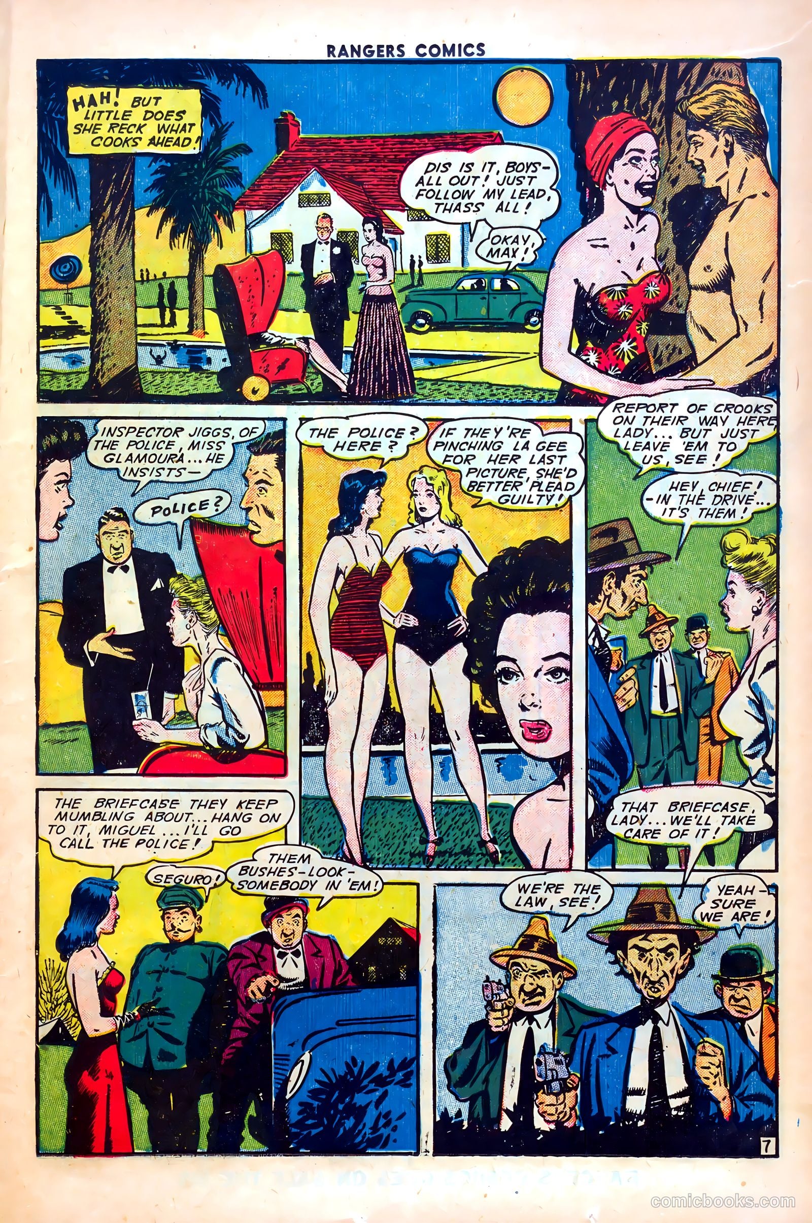 Rangers Comics #19 (1952) — page 17 of 52