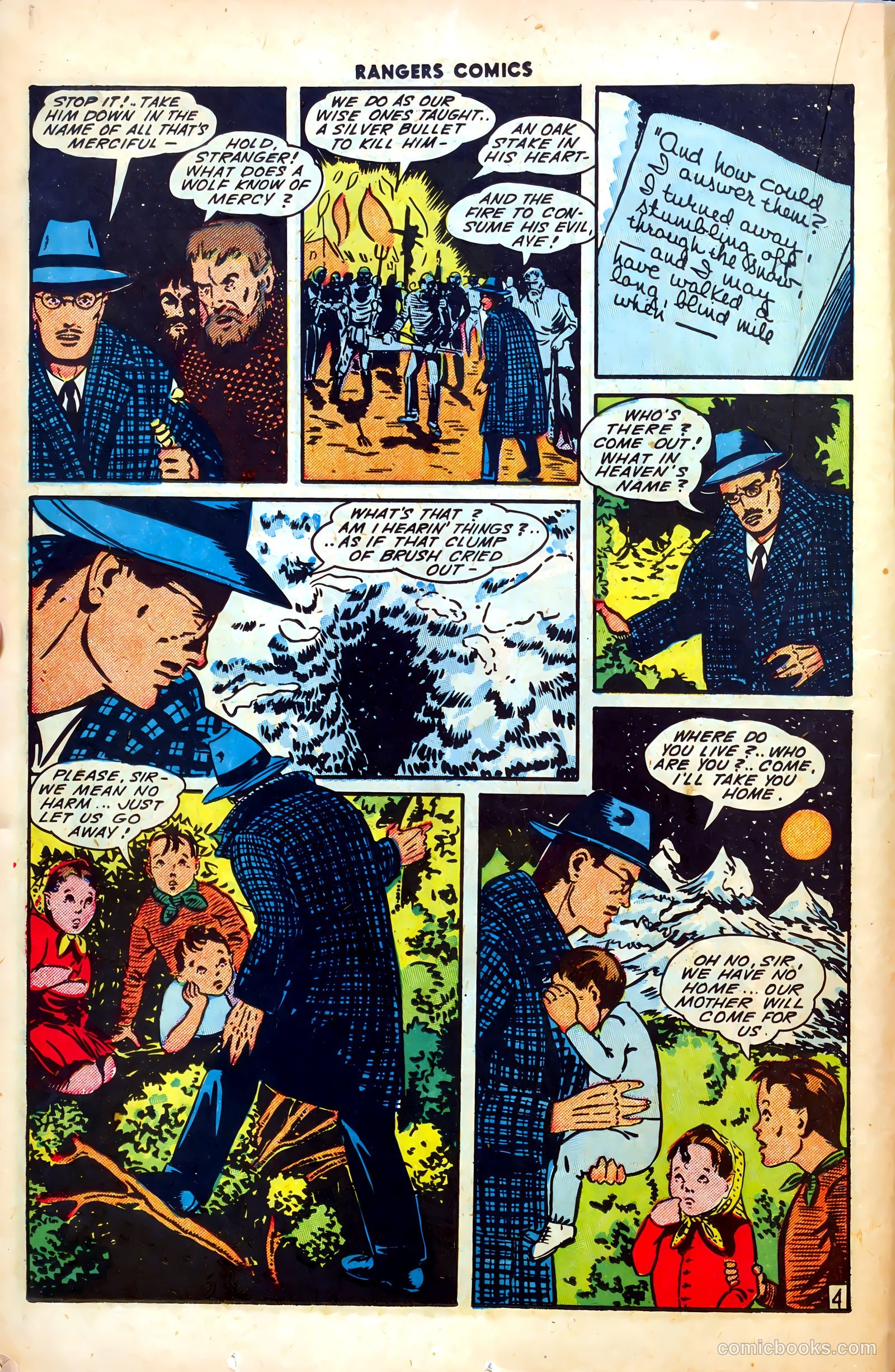 Rangers Comics #19 (1952) — page 22 of 52