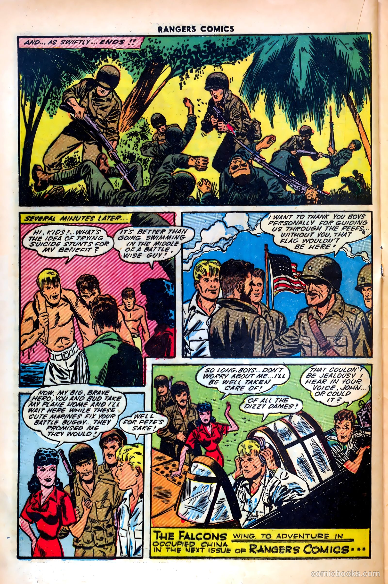 Rangers Comics #19 (1952) — page 32 of 52