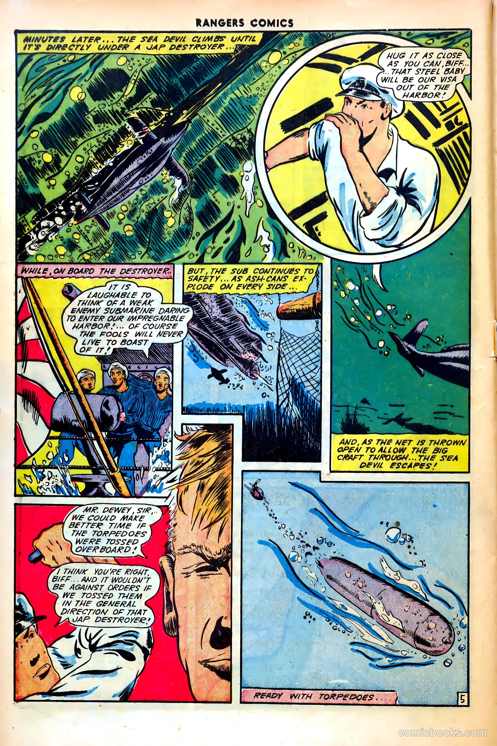 Rangers Comics #19 (1952) — page 40 of 52