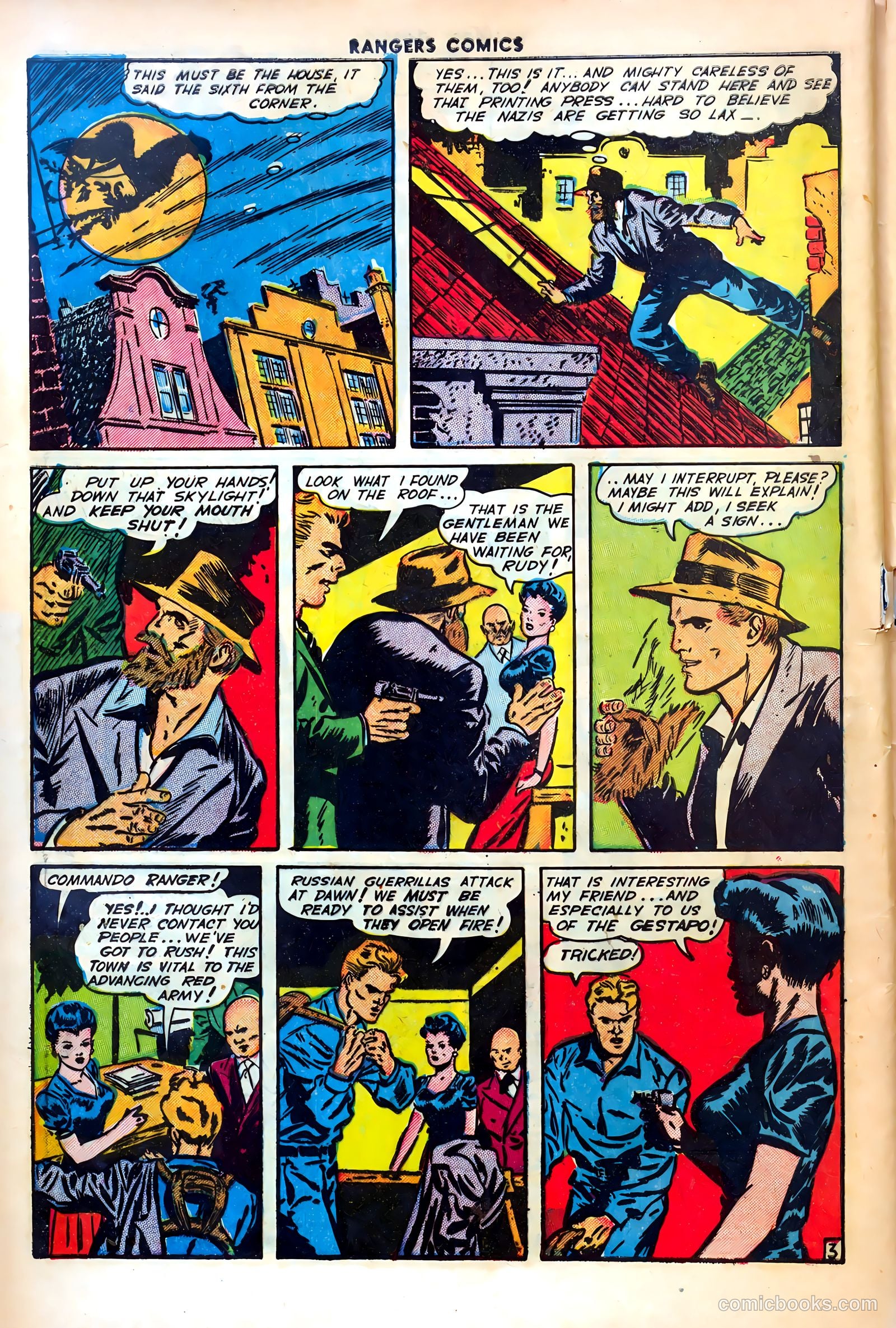 Rangers Comics #19 (1952) — page 44 of 52