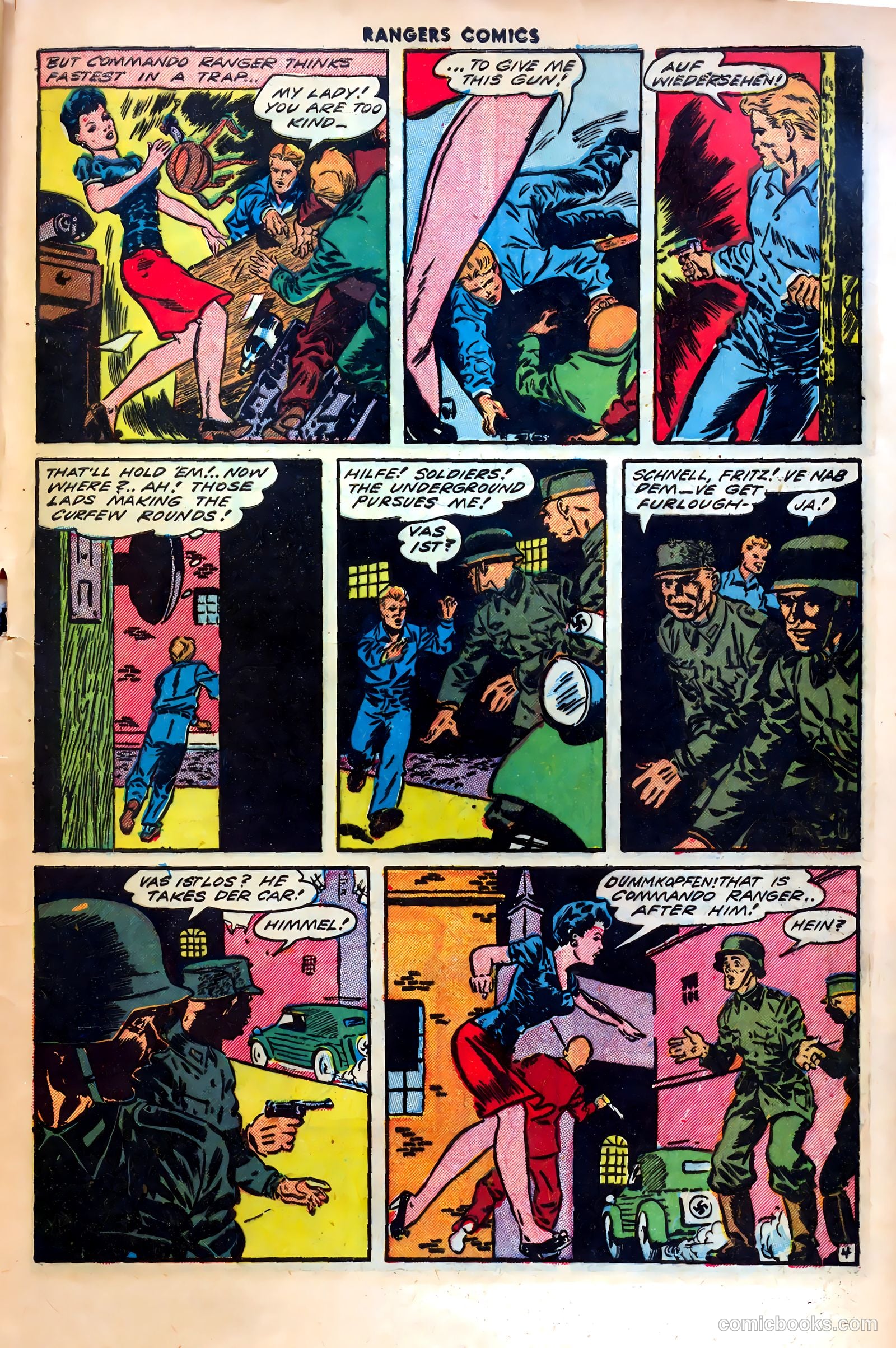 Rangers Comics #19 (1952) — page 45 of 52