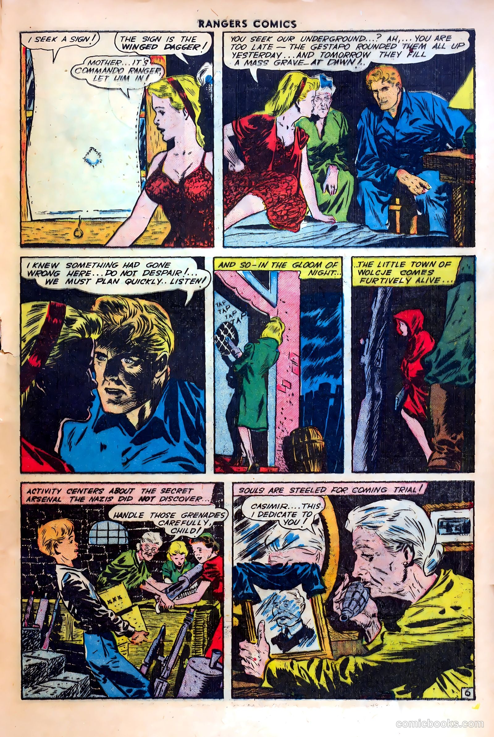 Rangers Comics #19 (1952) — page 47 of 52