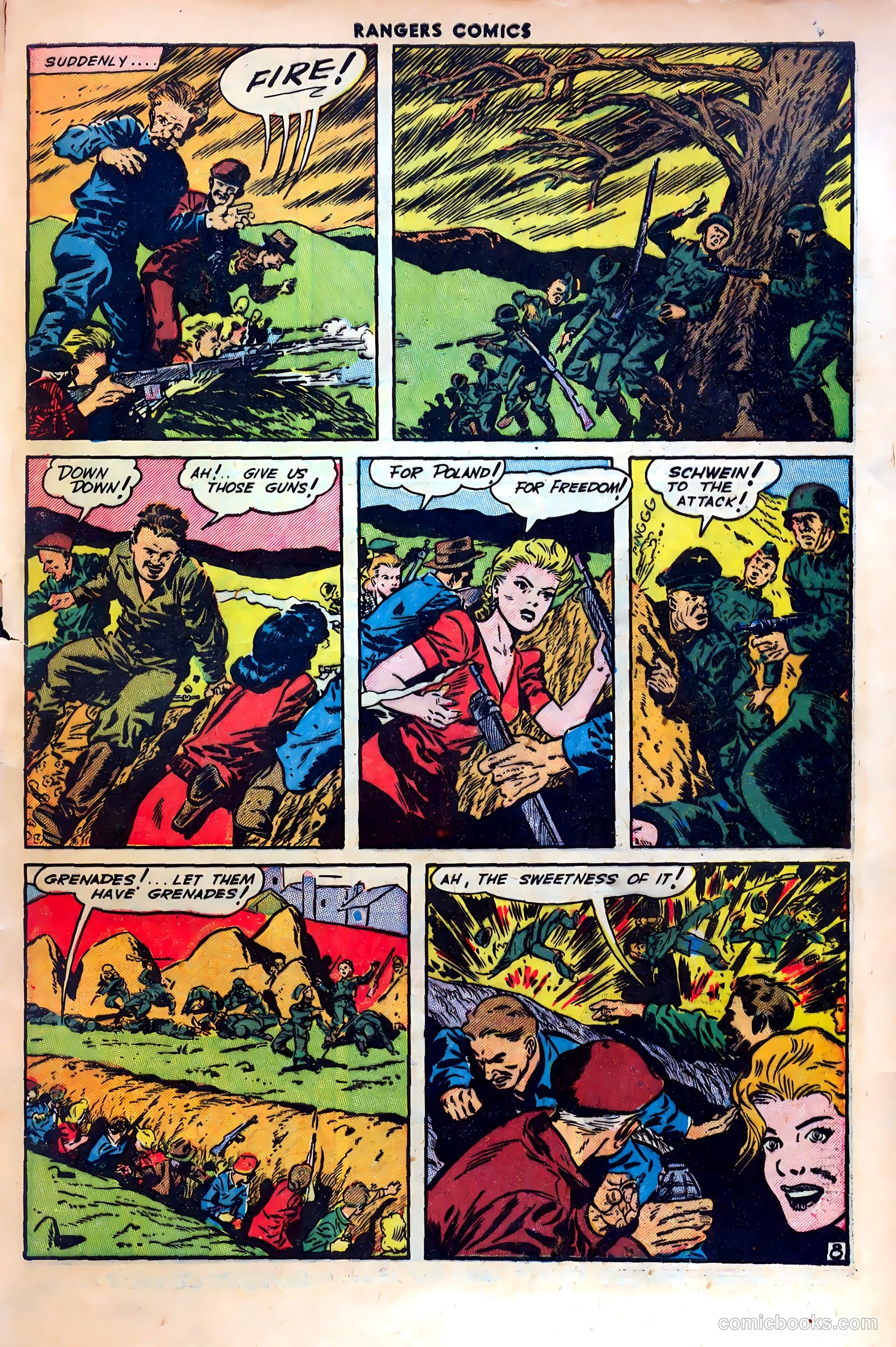 Rangers Comics #19 (1952) — page 49 of 52