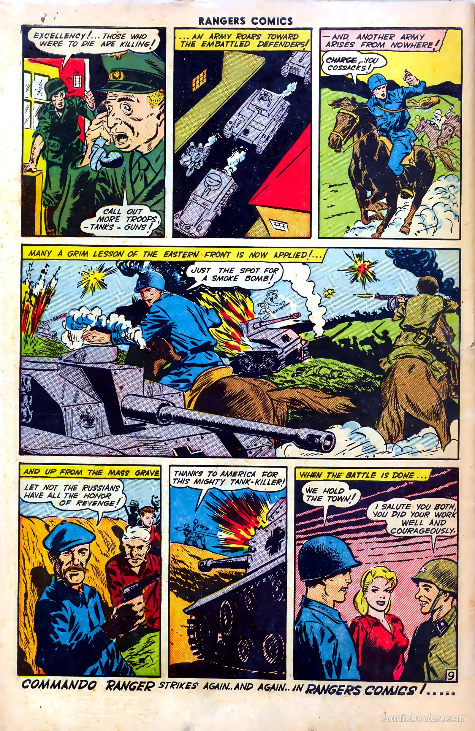 Rangers Comics #19 (1952) — page 50 of 52