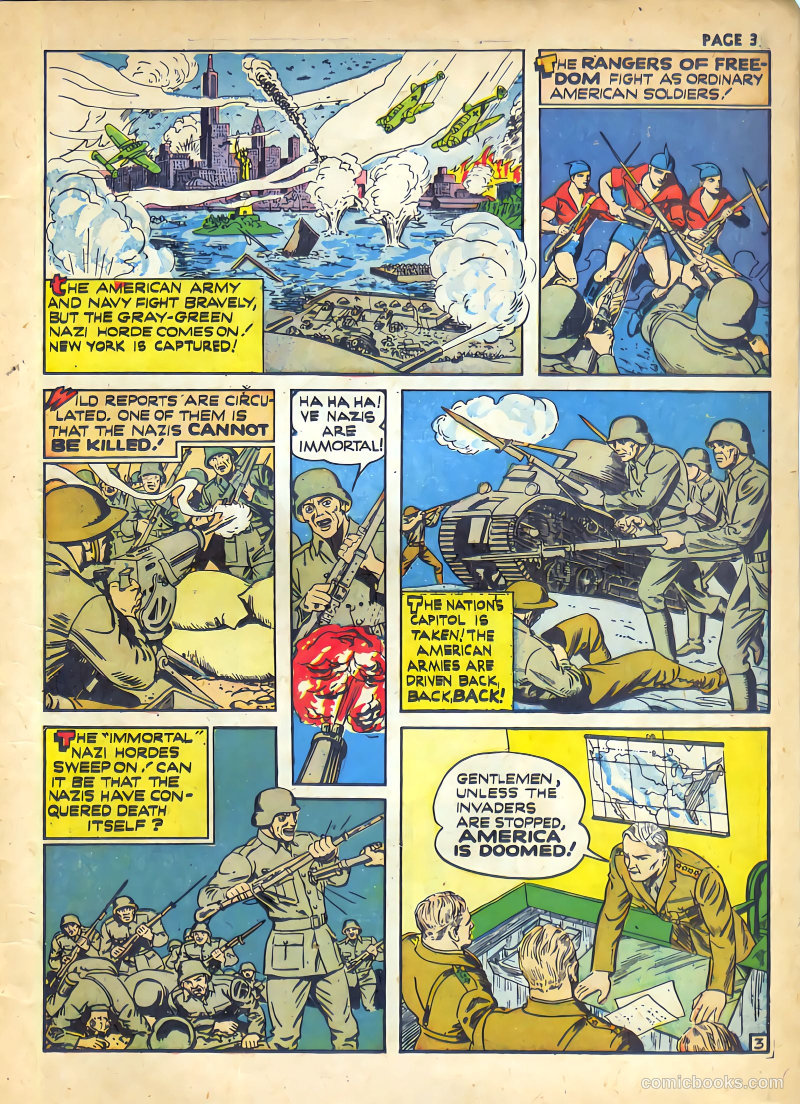 Rangers Comics #2 (1941) — page 5 of 68