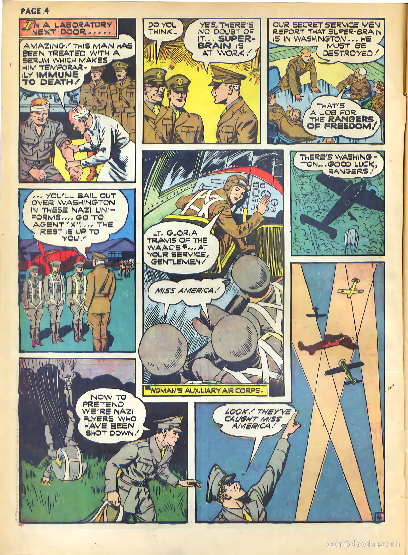 Rangers Comics #2 (1941) — page 6 of 68