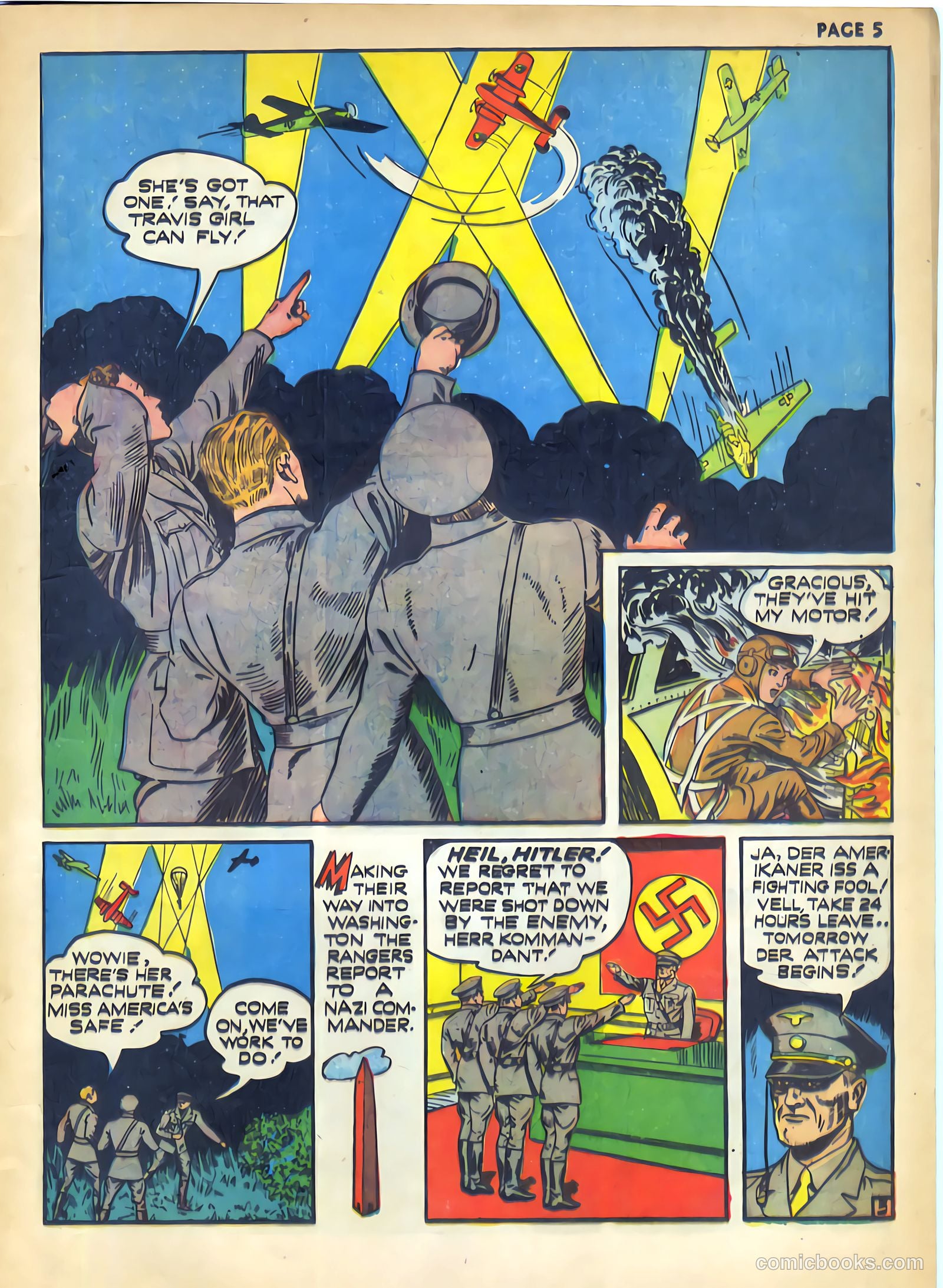 Rangers Comics #2 (1941) — page 7 of 68