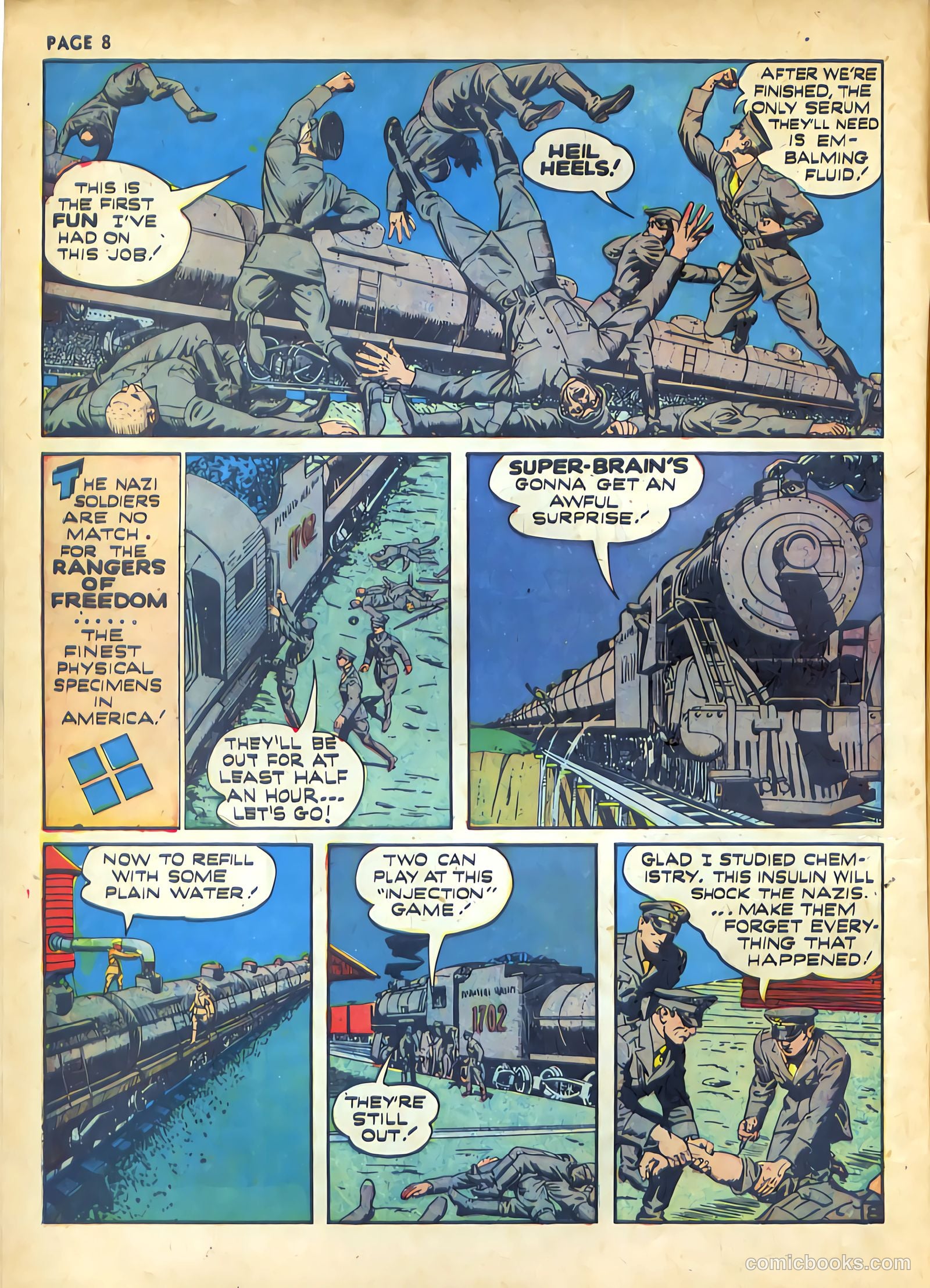 Rangers Comics #2 (1941) — page 10 of 68