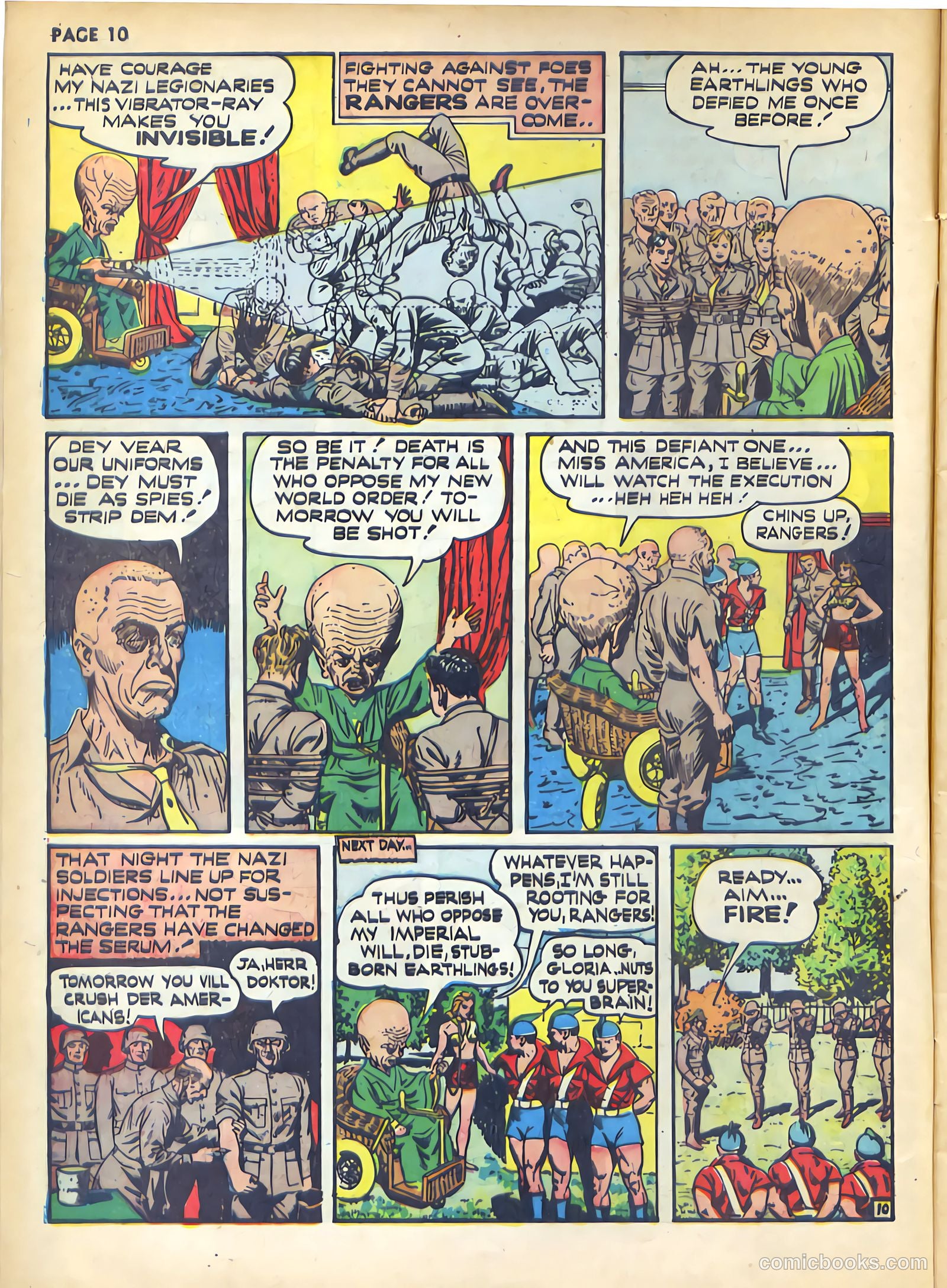 Rangers Comics #2 (1941) — page 12 of 68