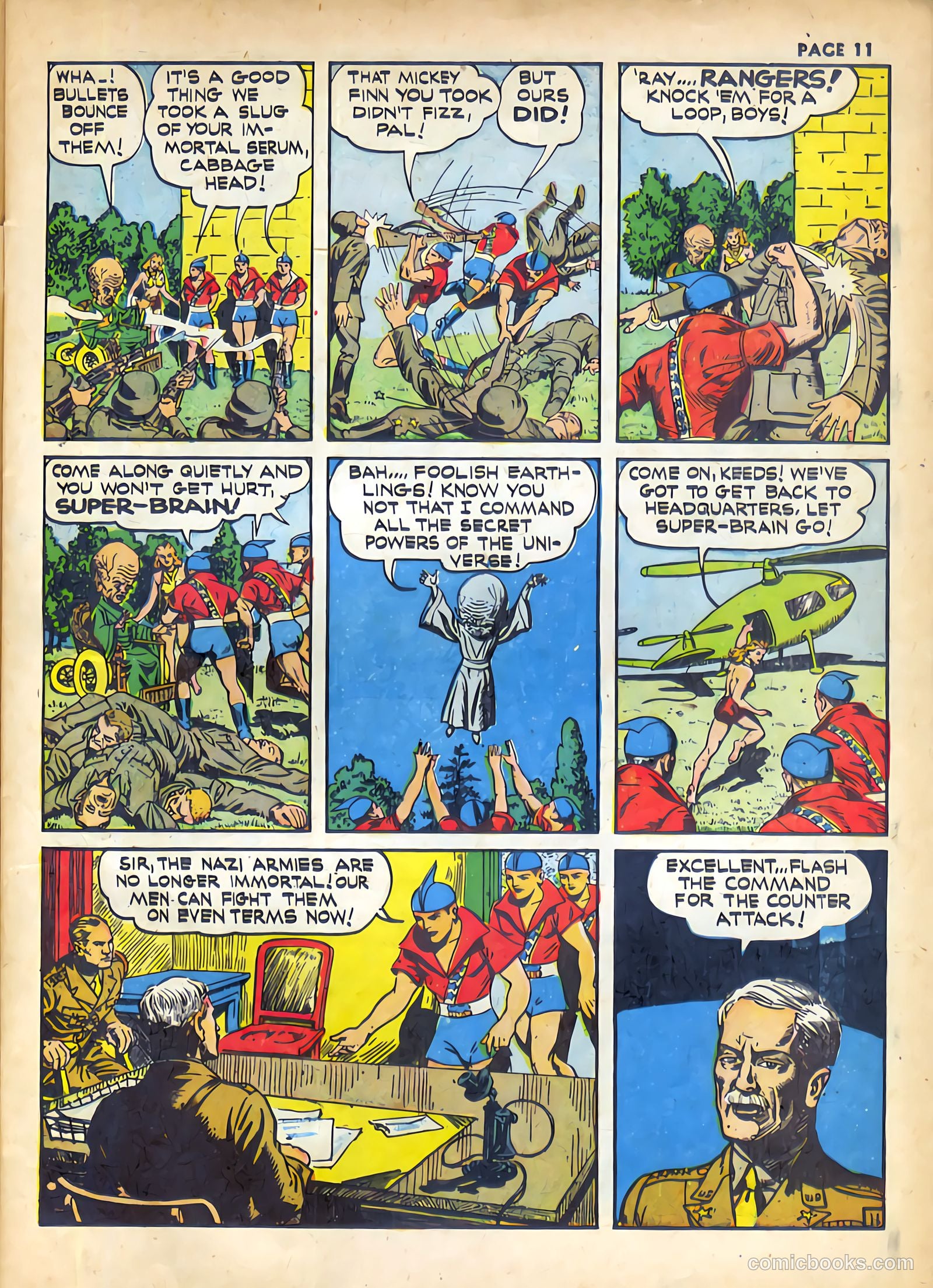 Rangers Comics #2 (1941) — page 13 of 68