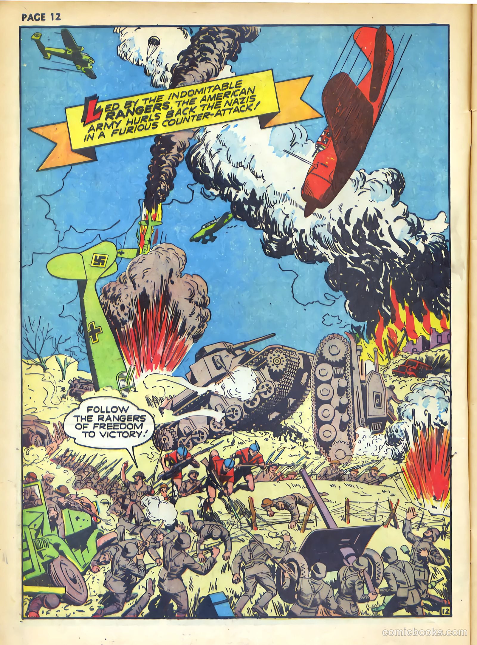 Rangers Comics #2 (1941) — page 14 of 68