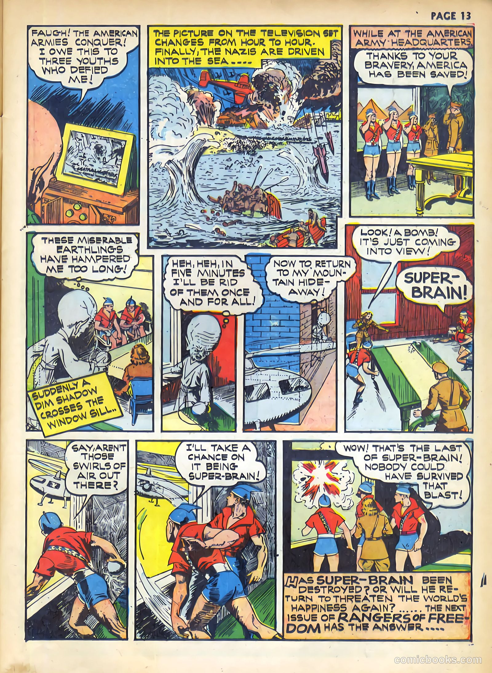 Rangers Comics #2 (1941) — page 15 of 68