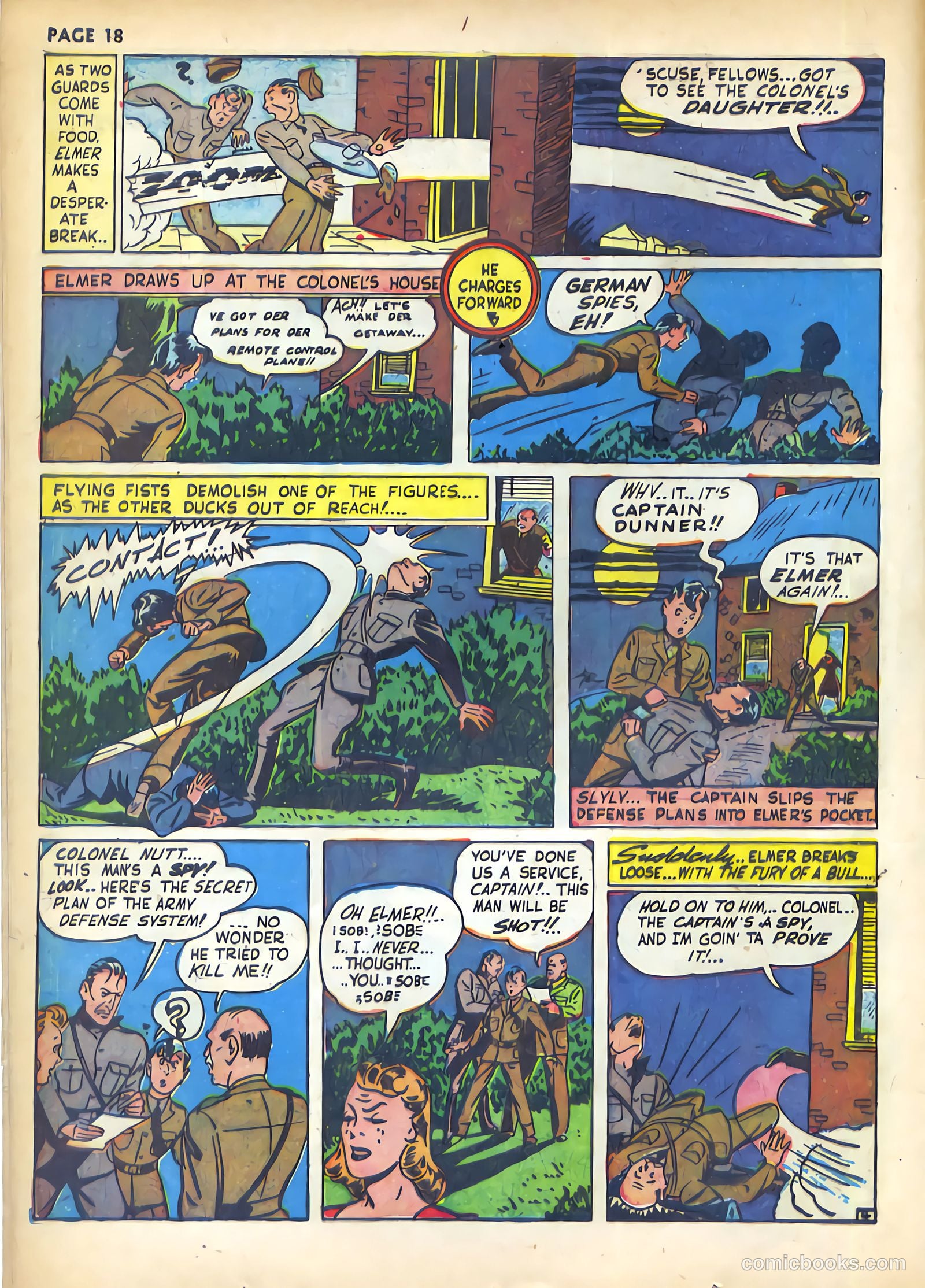 Rangers Comics #2 (1941) — page 20 of 68