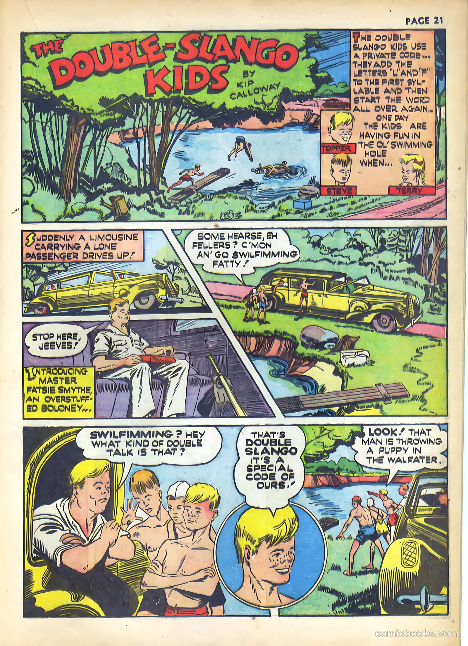 Rangers Comics #2 (1941) — page 23 of 68
