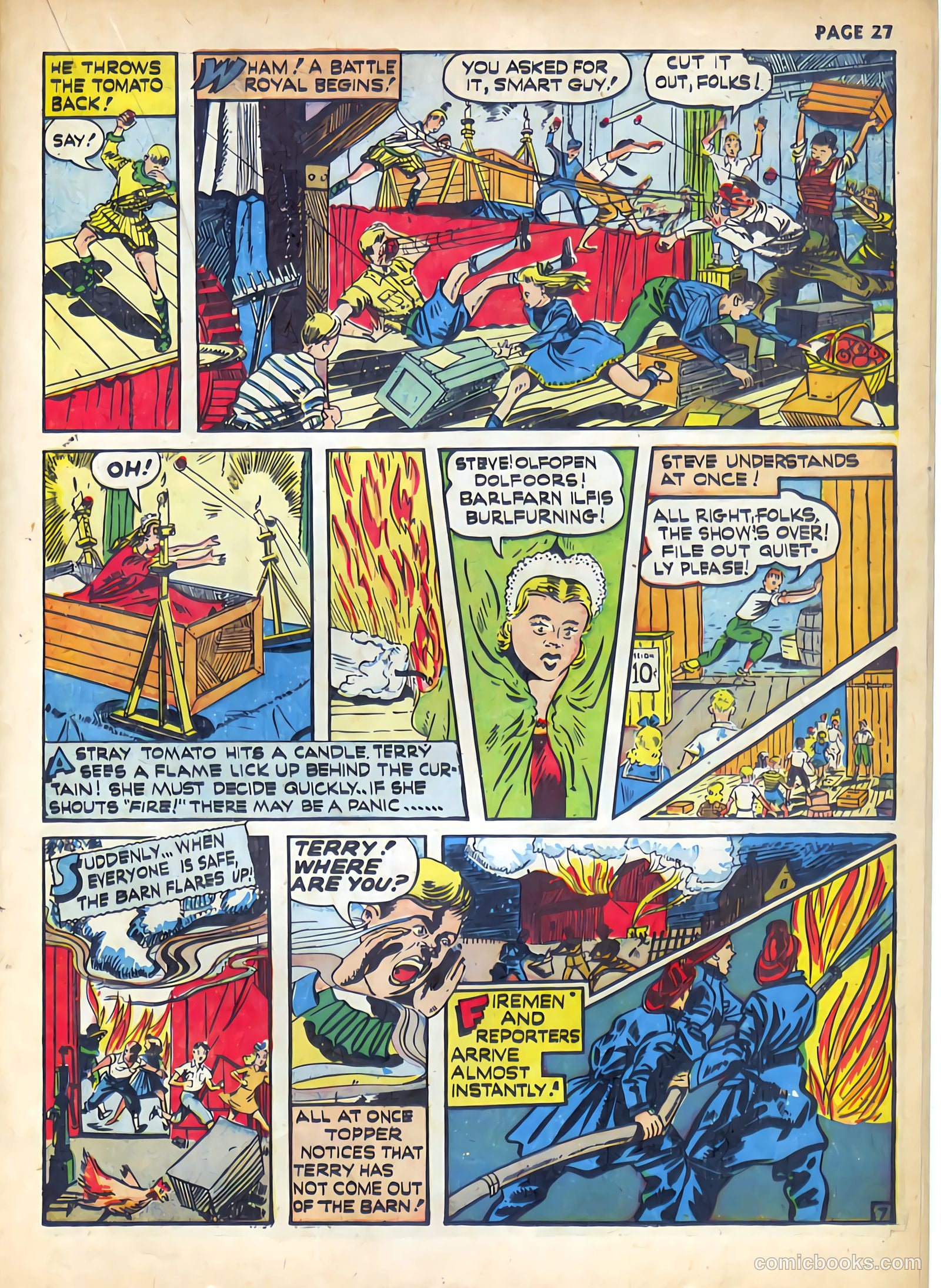 Rangers Comics #2 (1941) — page 29 of 68
