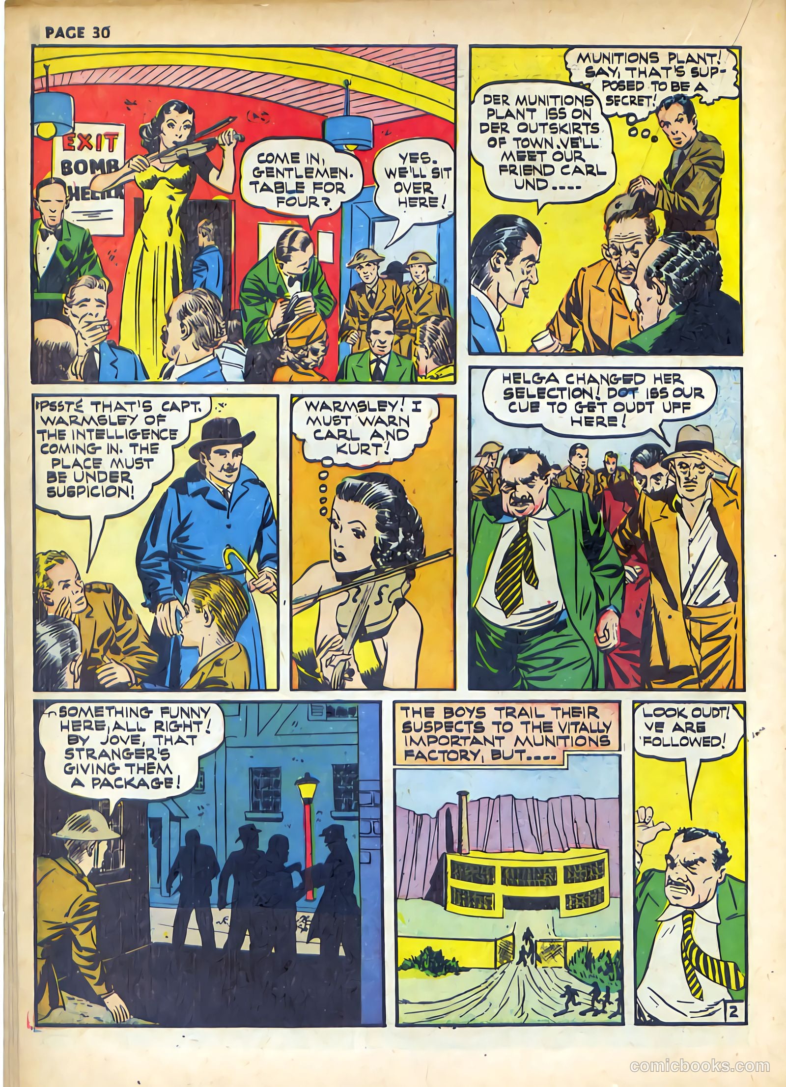 Rangers Comics #2 (1941) — page 32 of 68