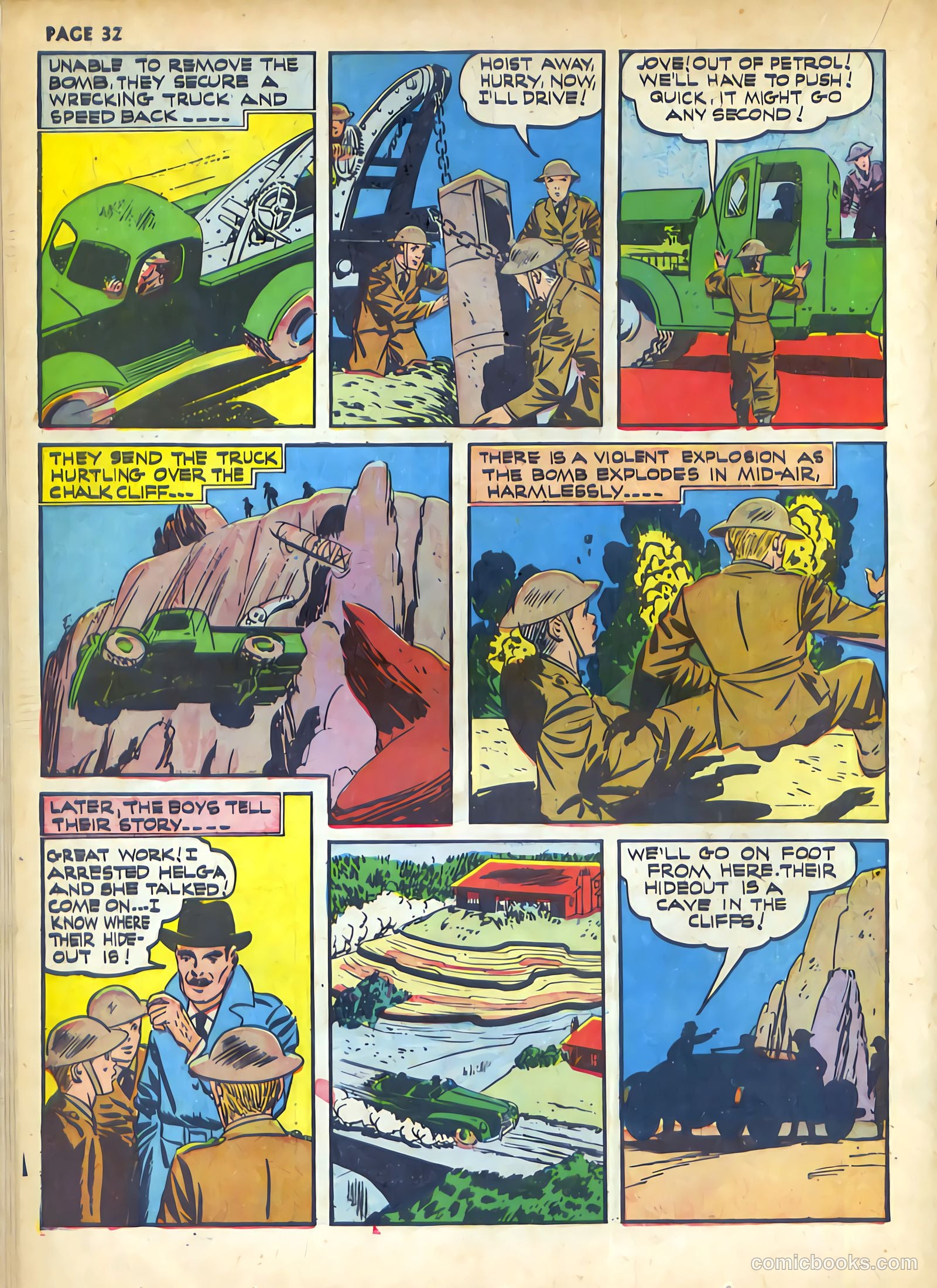 Rangers Comics #2 (1941) — page 34 of 68