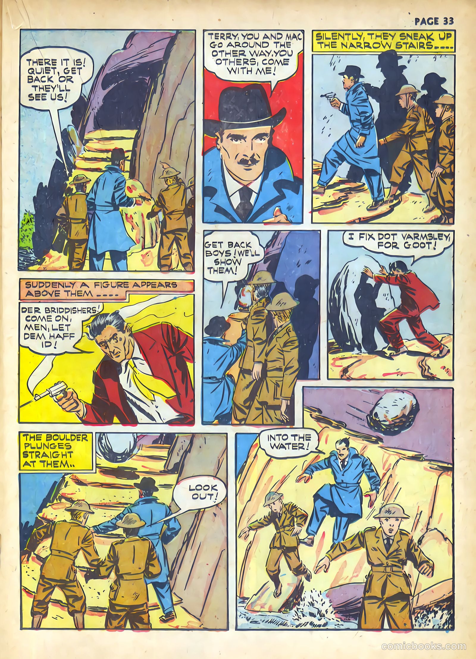 Rangers Comics #2 (1941) — page 35 of 68