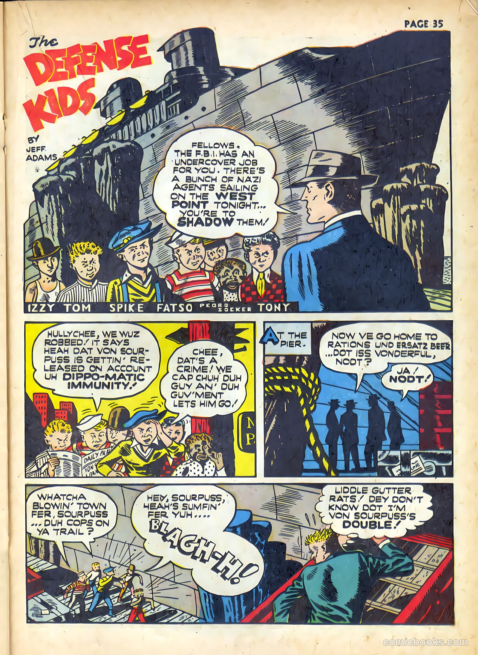 Rangers Comics #2 (1941) — page 37 of 68