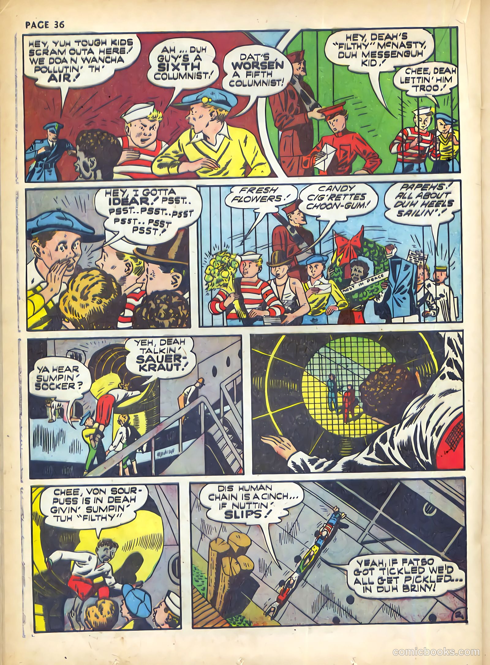 Rangers Comics #2 (1941) — page 38 of 68
