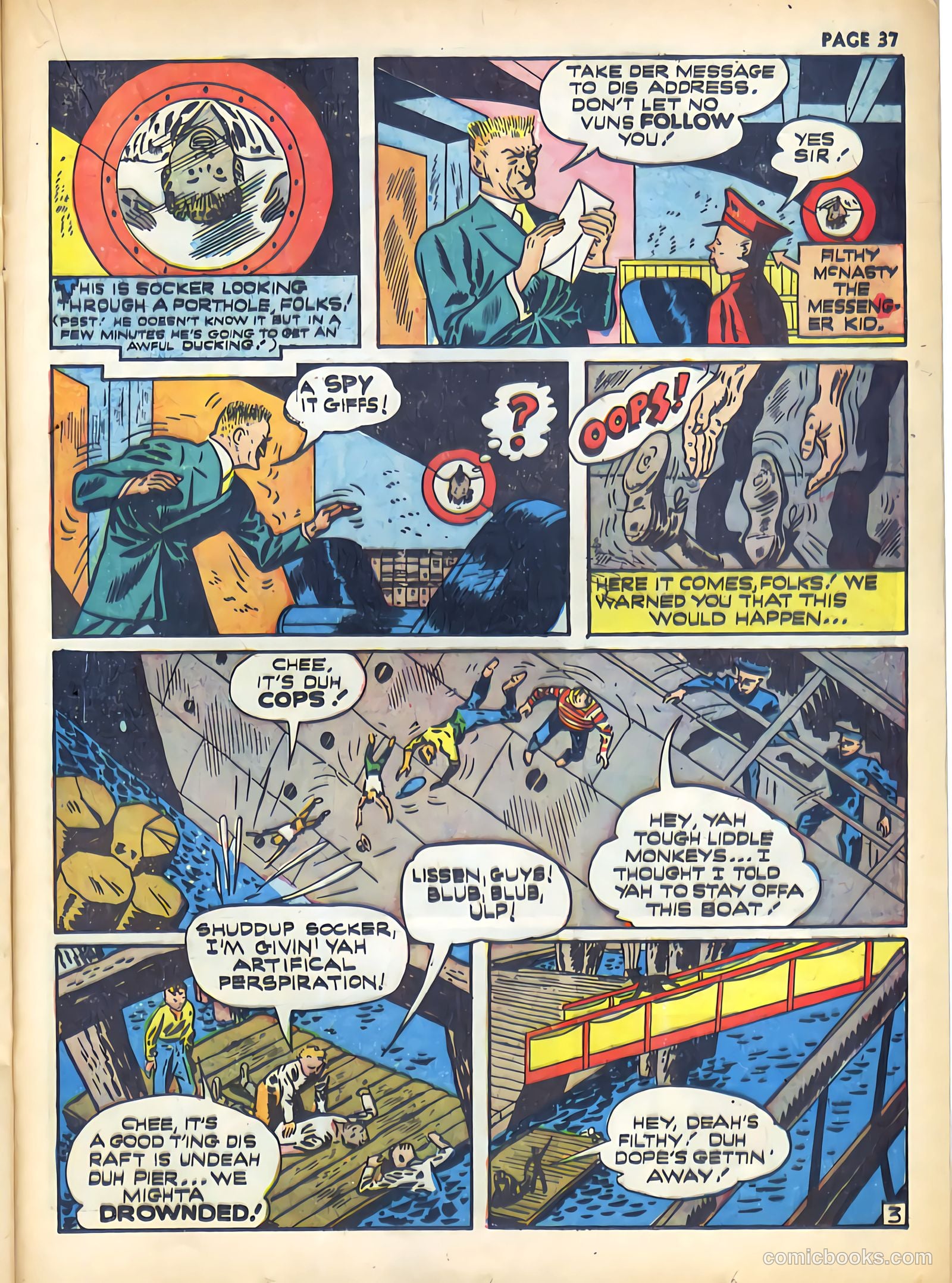 Rangers Comics #2 (1941) — page 39 of 68