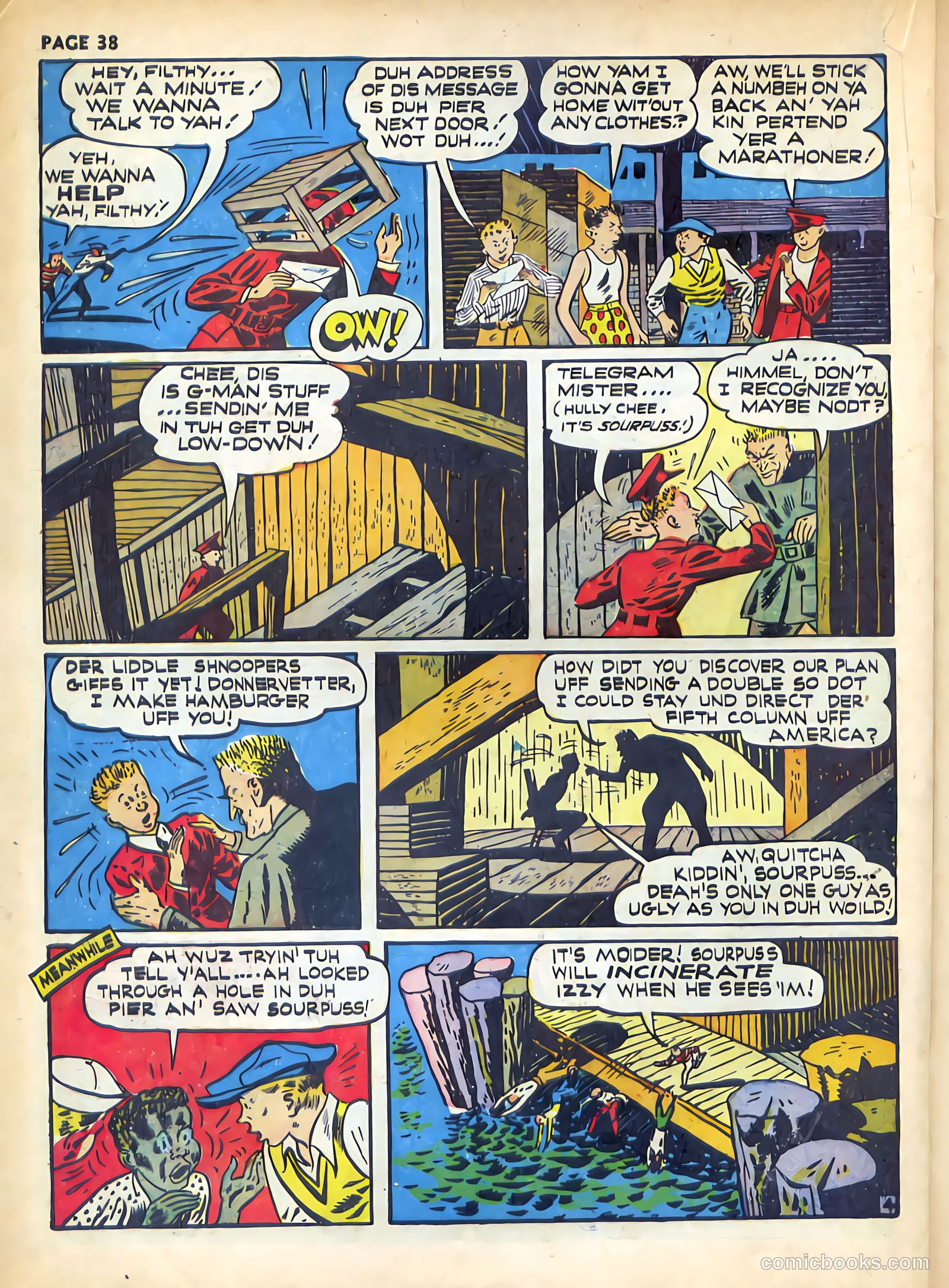 Rangers Comics #2 (1941) — page 40 of 68