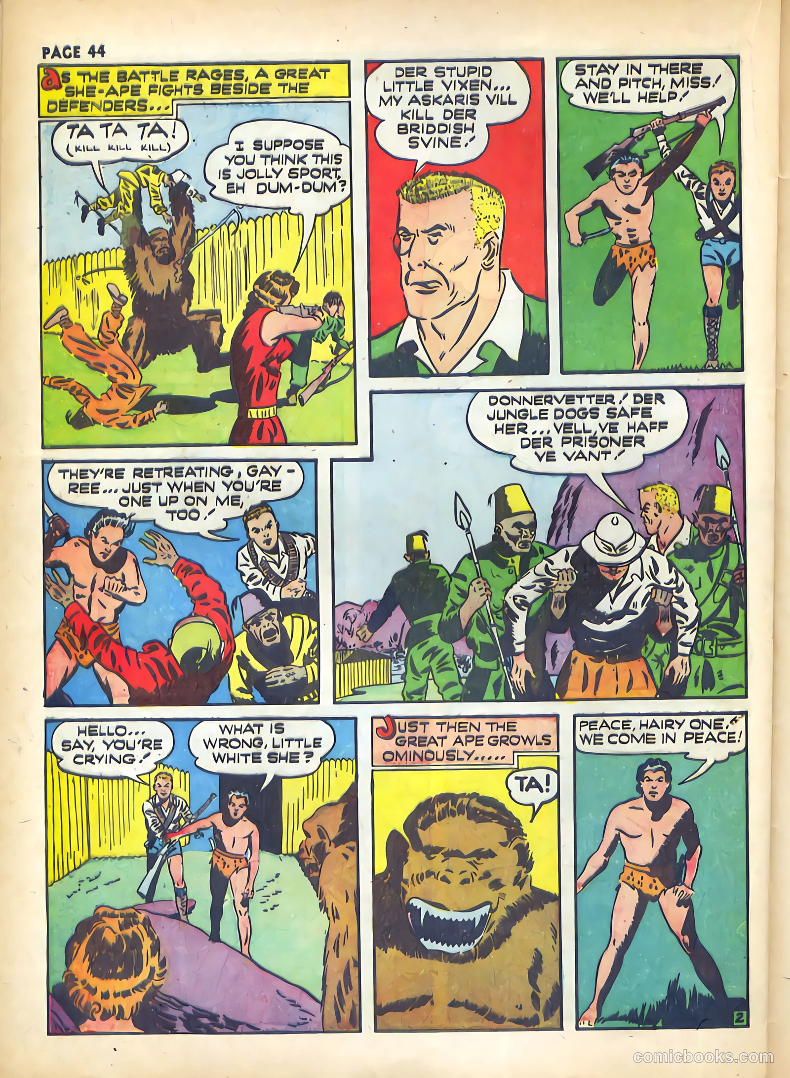 Rangers Comics #2 (1941) — page 46 of 68