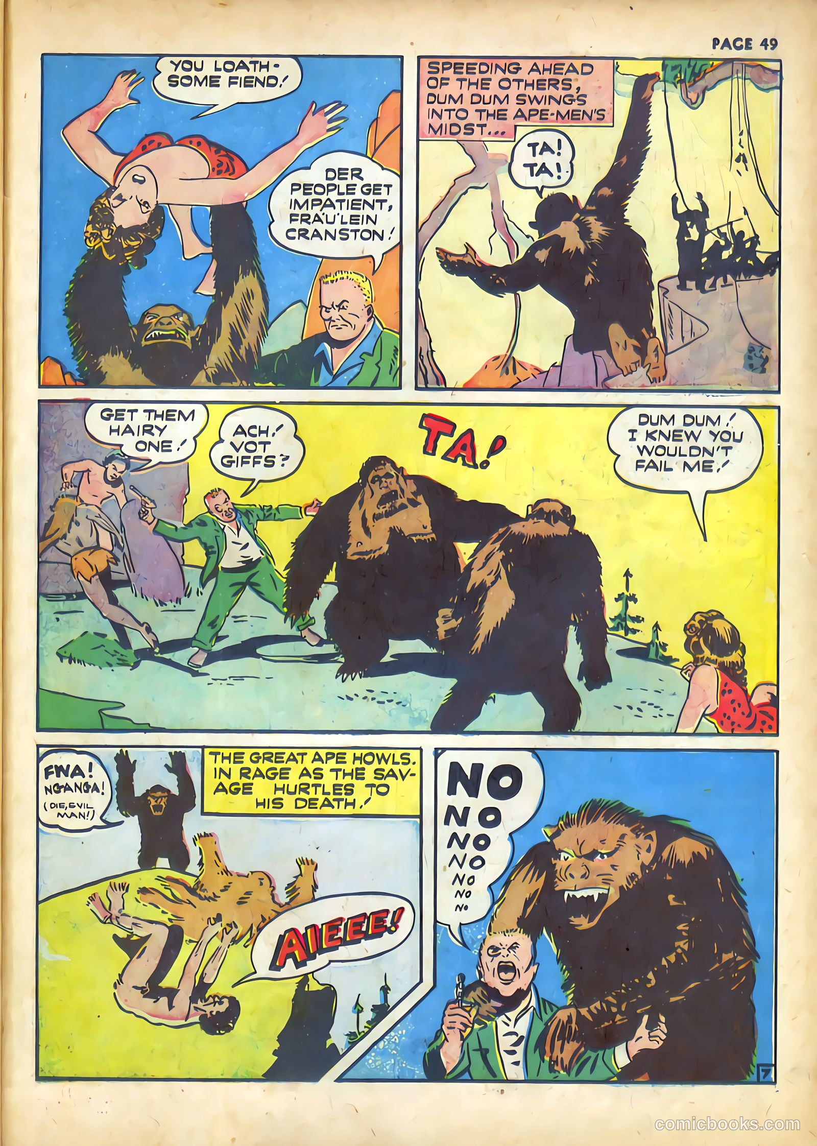 Rangers Comics #2 (1941) — page 51 of 68
