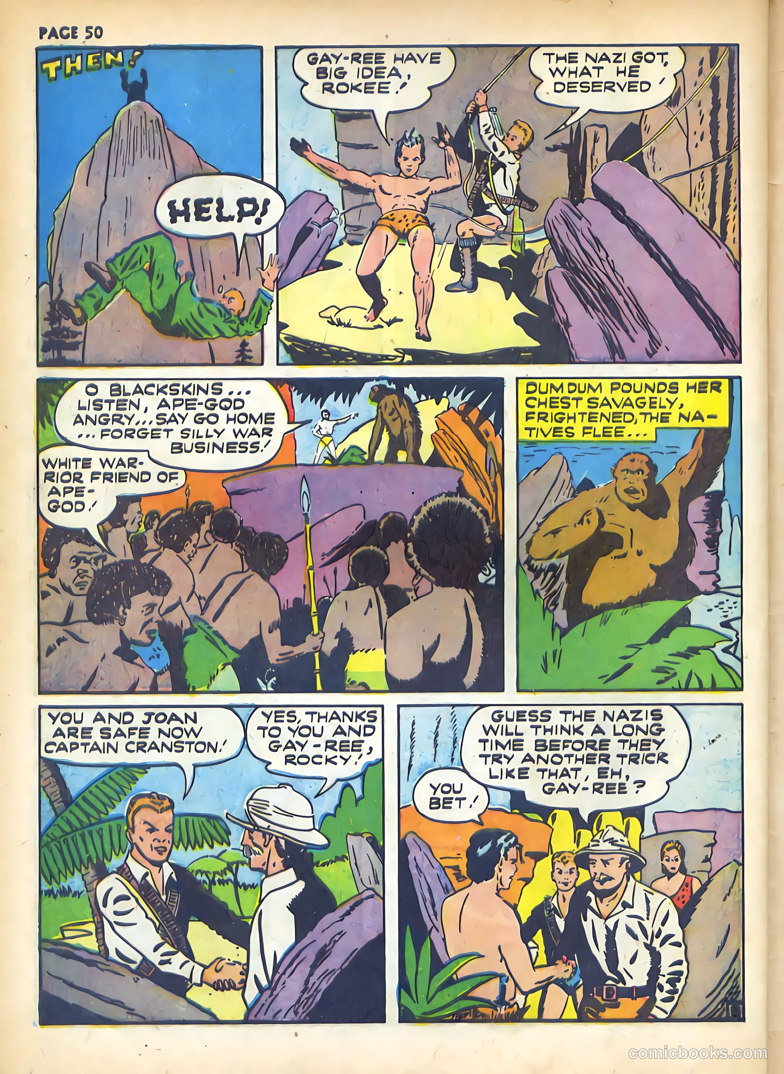 Rangers Comics #2 (1941) — page 52 of 68