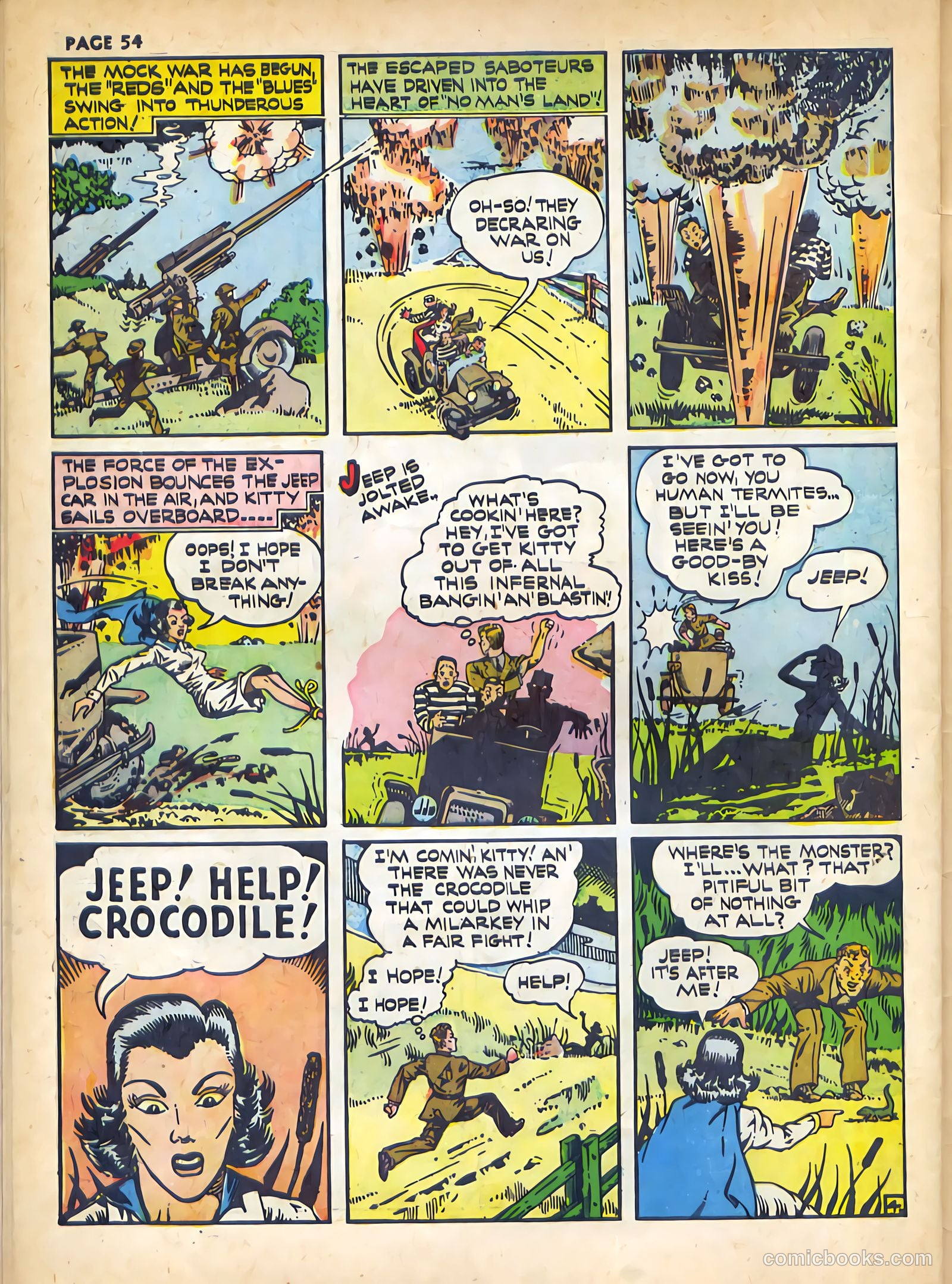 Rangers Comics #2 (1941) — page 56 of 68