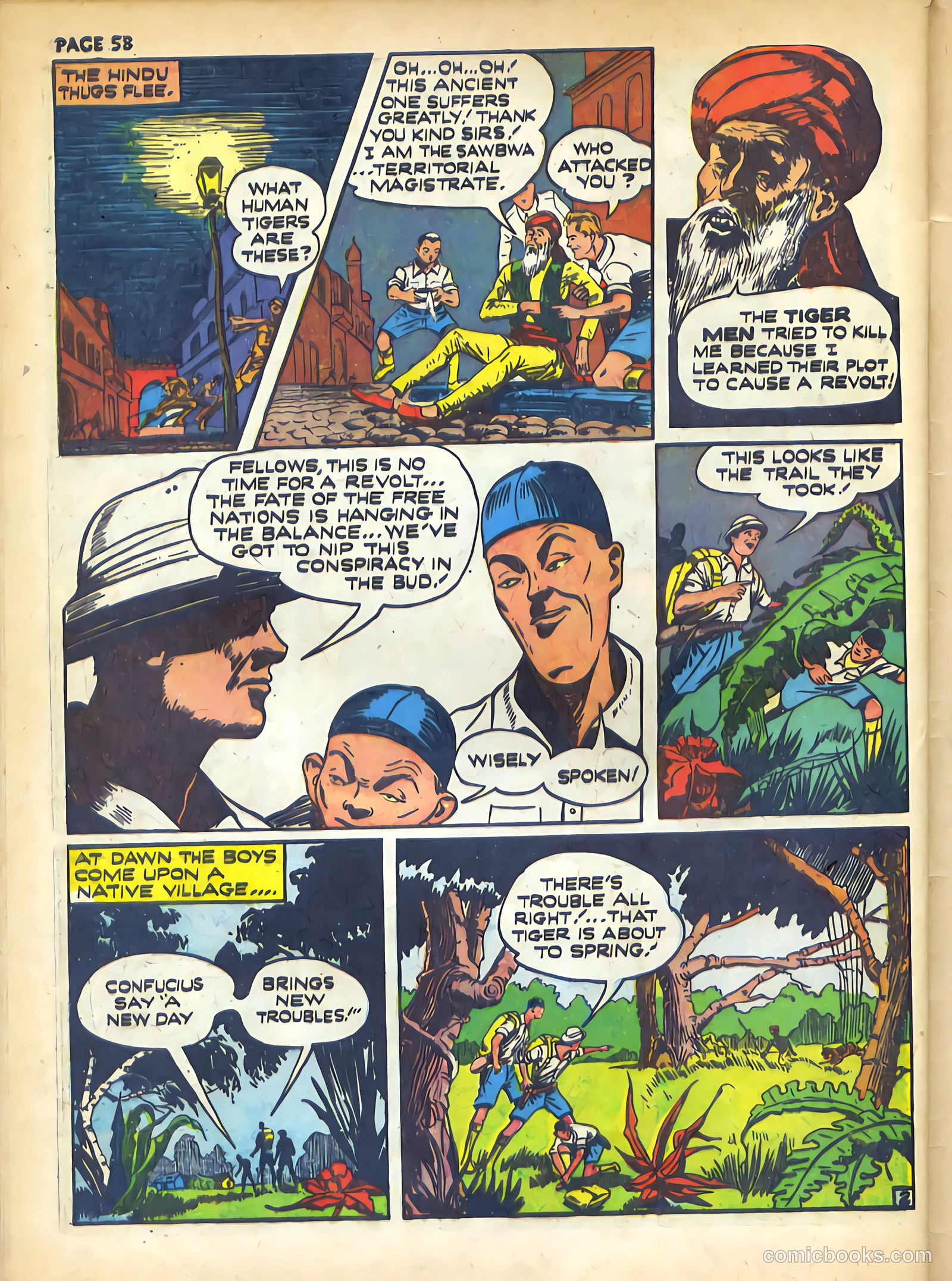 Rangers Comics #2 (1941) — page 60 of 68