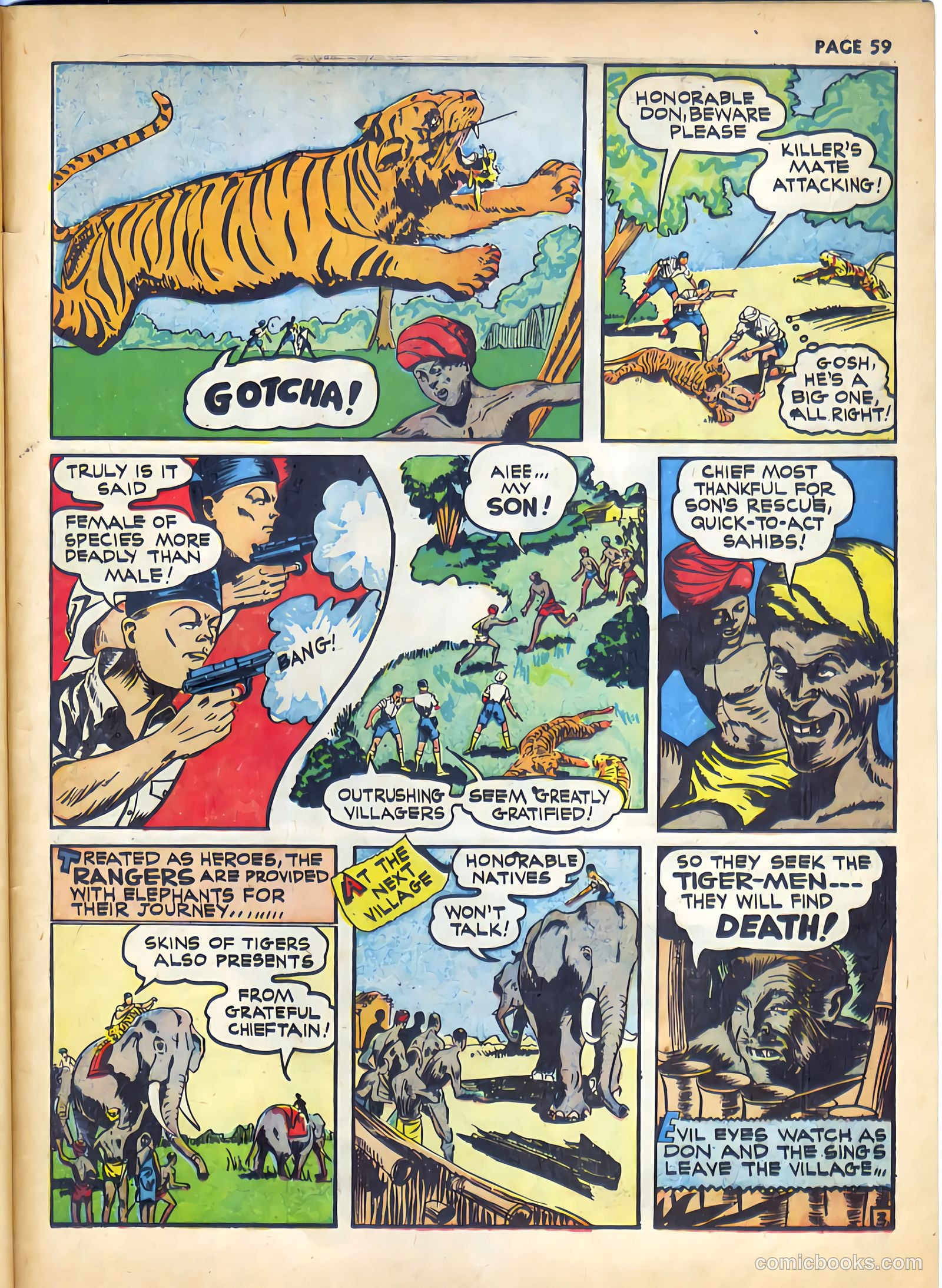 Rangers Comics #2 (1941) — page 61 of 68