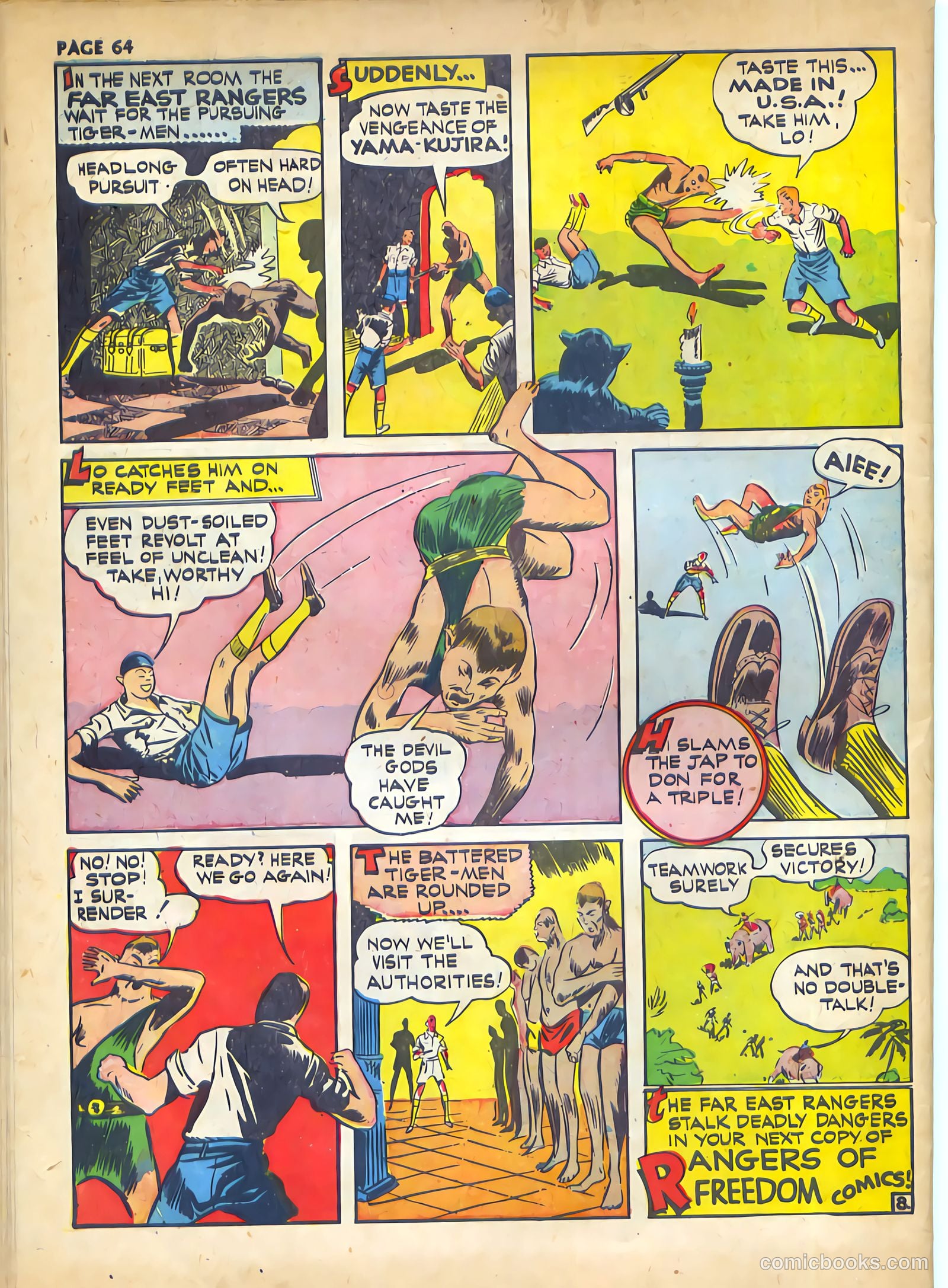 Rangers Comics #2 (1941) — page 66 of 68