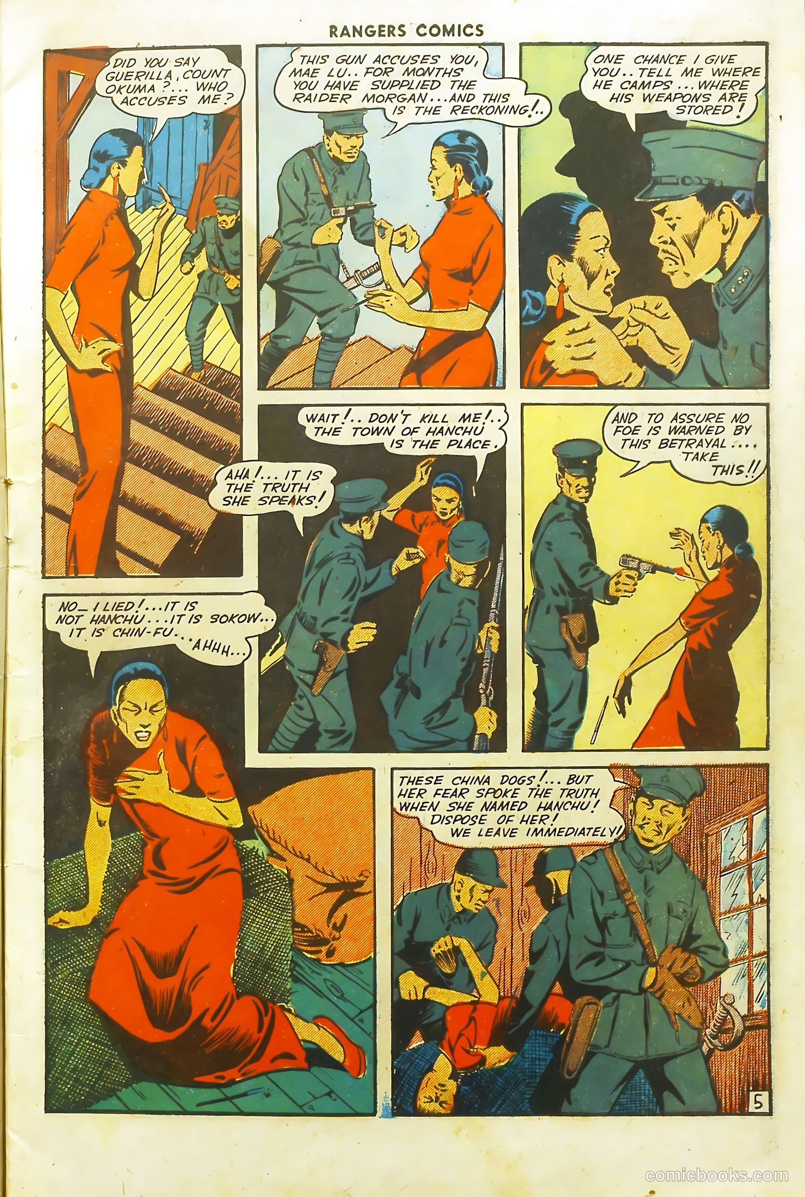 Rangers Comics #20 (1944) — page 7 of 53
