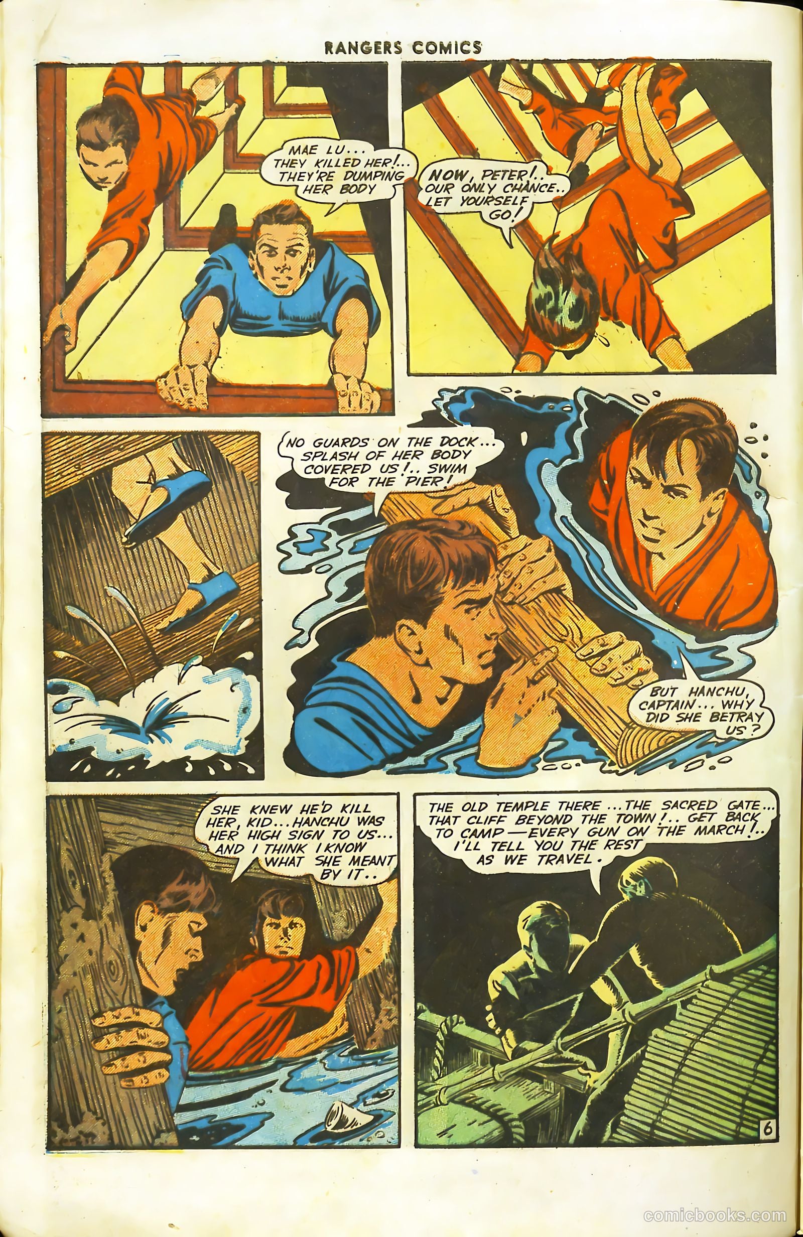 Rangers Comics #20 (1944) — page 8 of 53