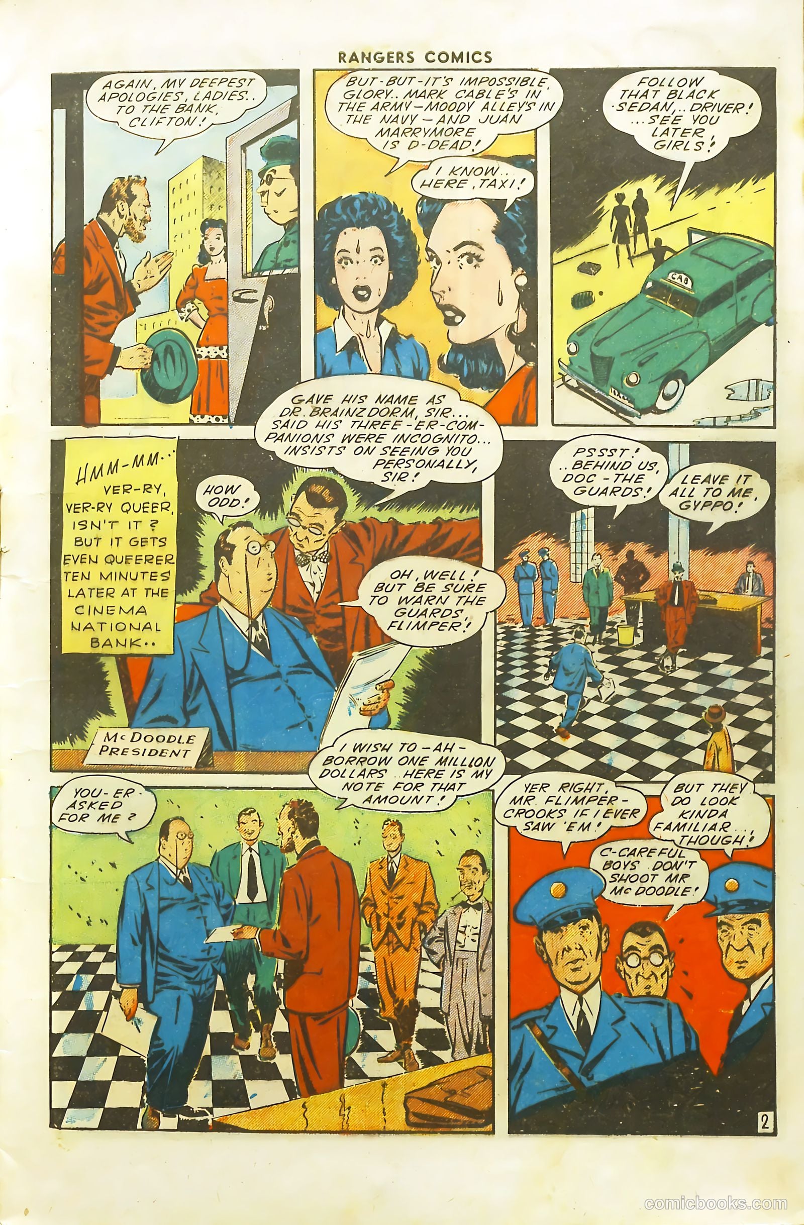 Rangers Comics #20 (1944) — page 13 of 53