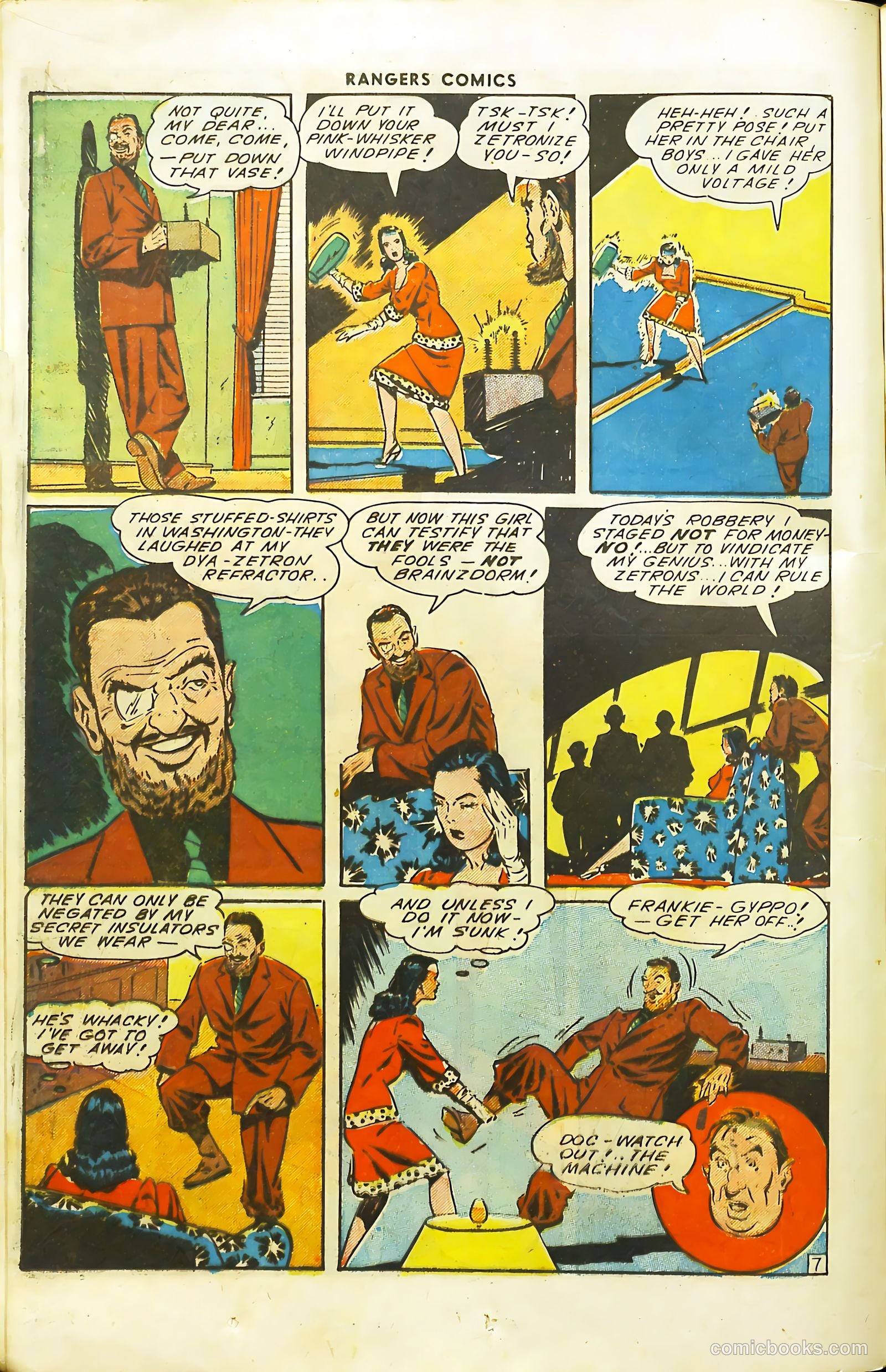 Rangers Comics #20 (1944) — page 18 of 53