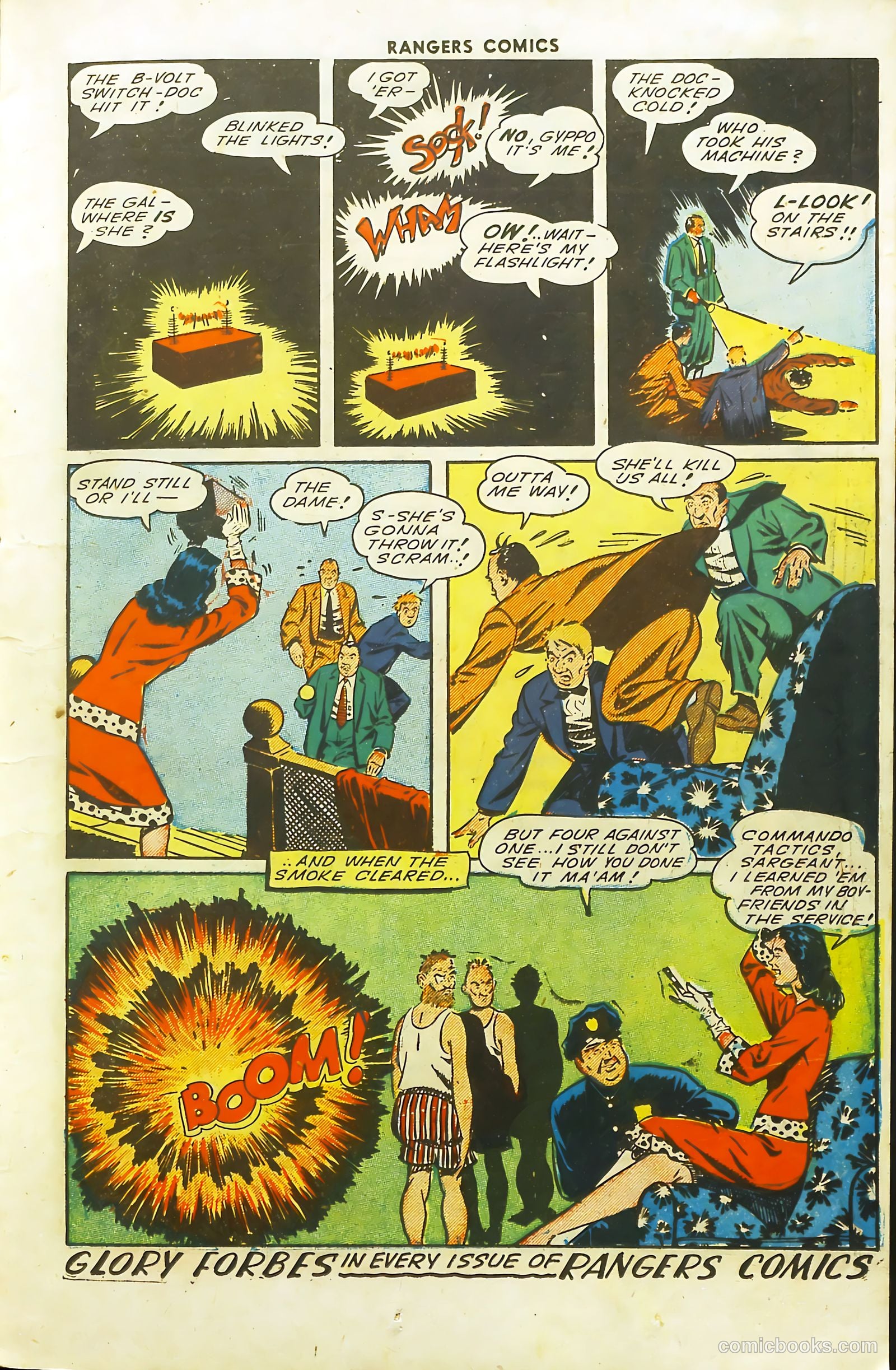 Rangers Comics #20 (1944) — page 19 of 53