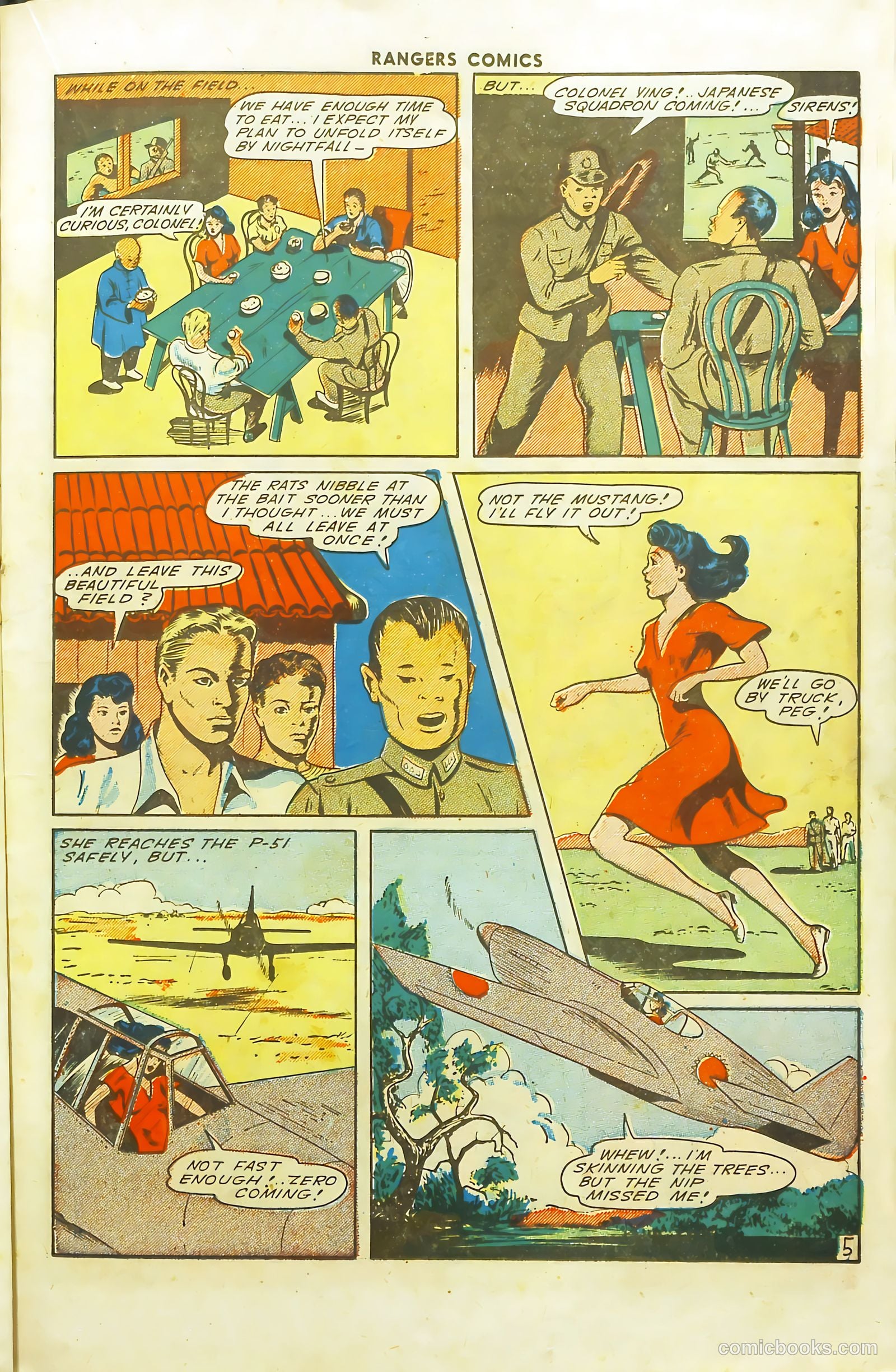 Rangers Comics #20 (1944) — page 31 of 53